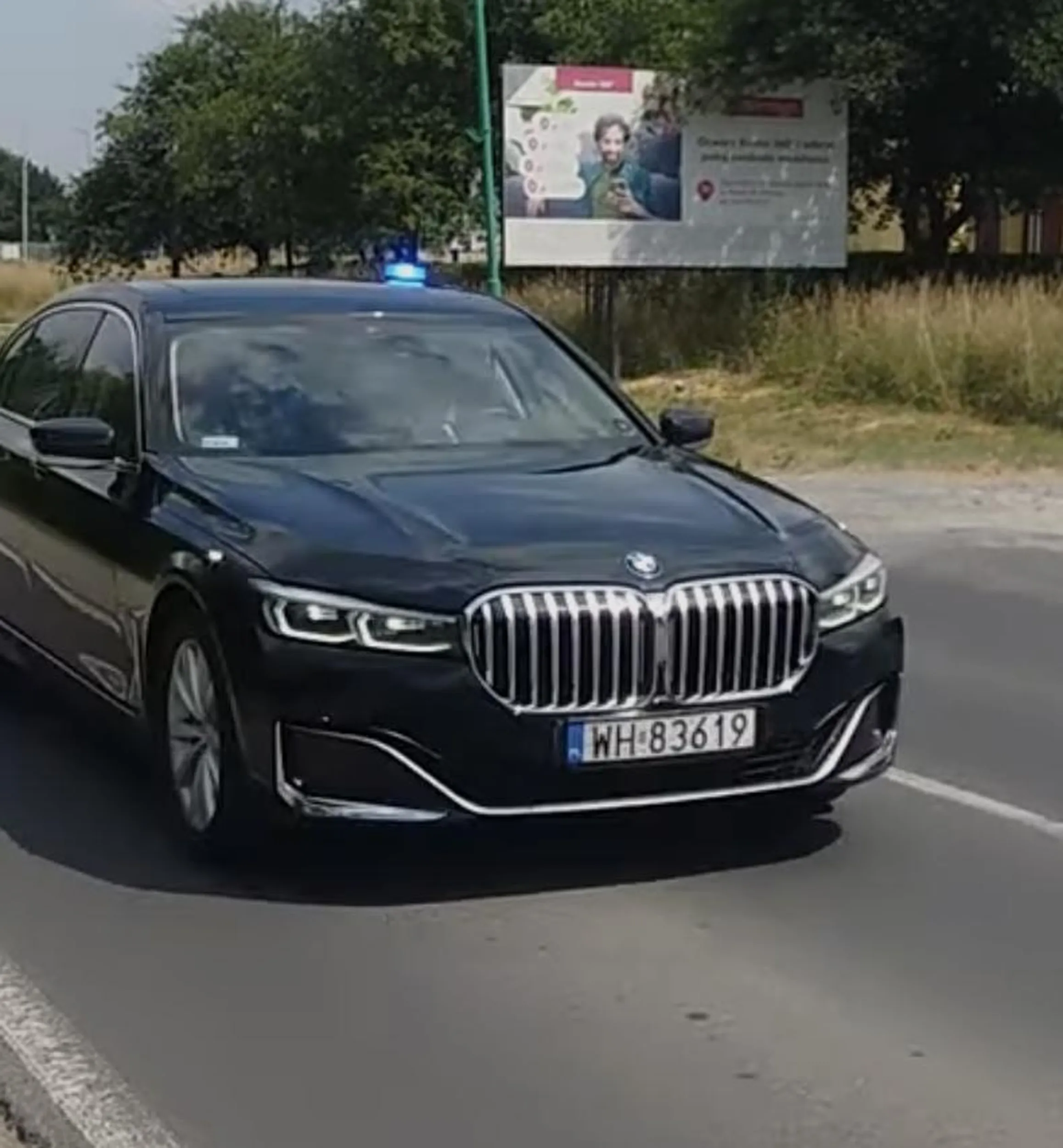BMW 740 - limuzyna SOP