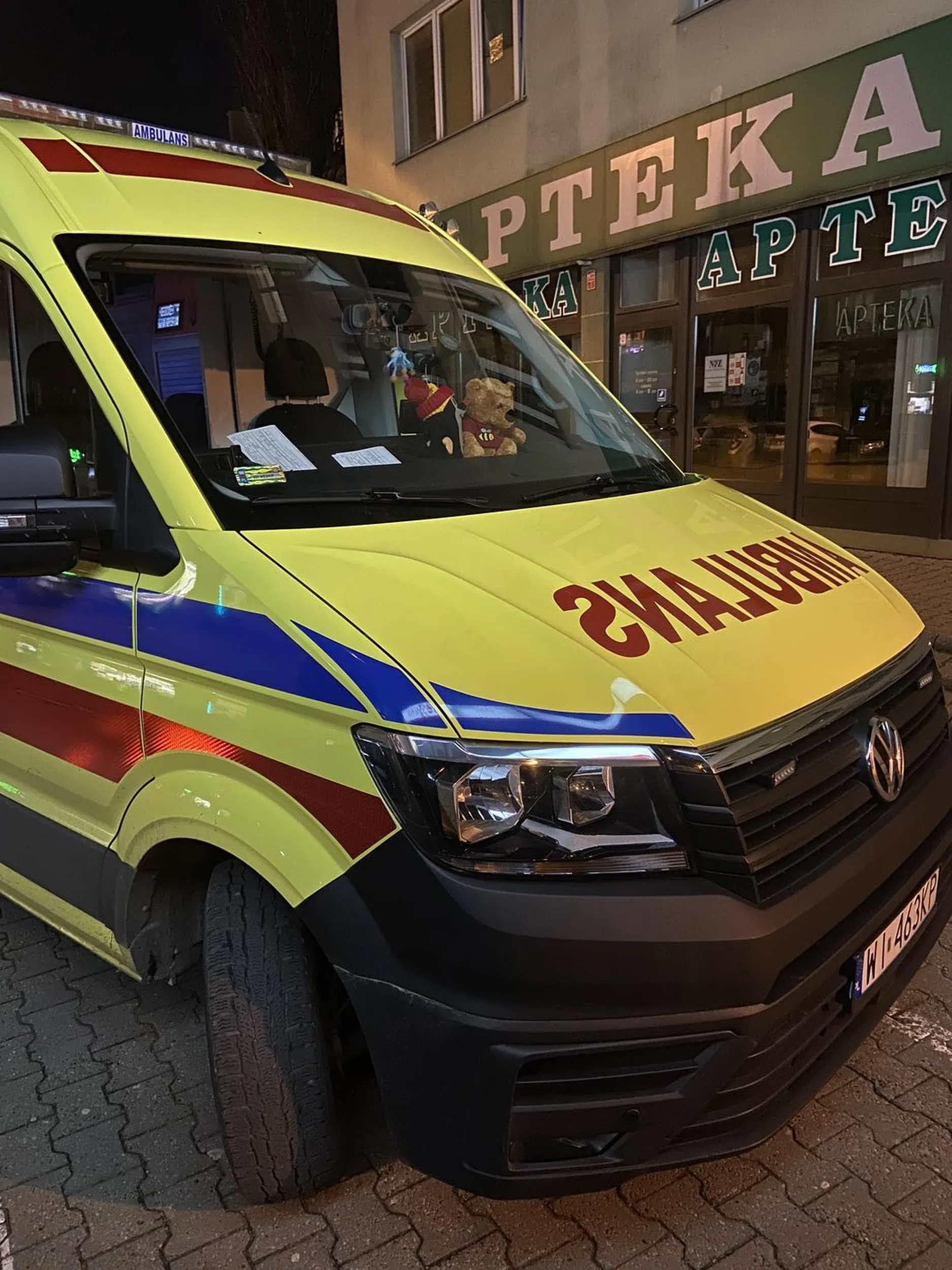 Dzisiaj bardzo dobry kierowca. Wszystko OK