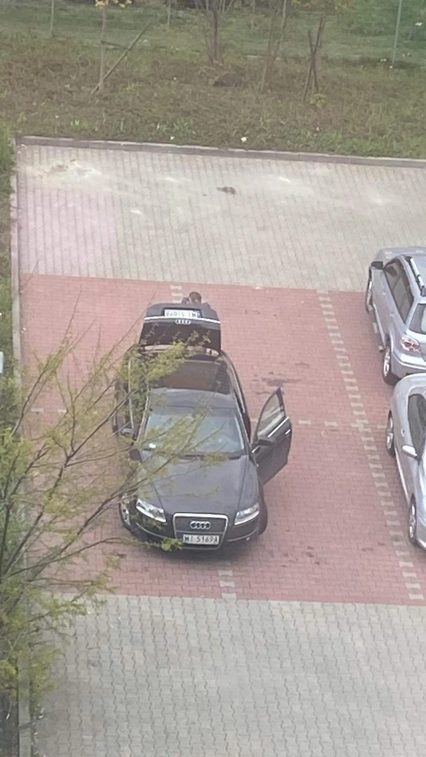 Dla pana linie na parkingu to chyba tylko taka sugestia?