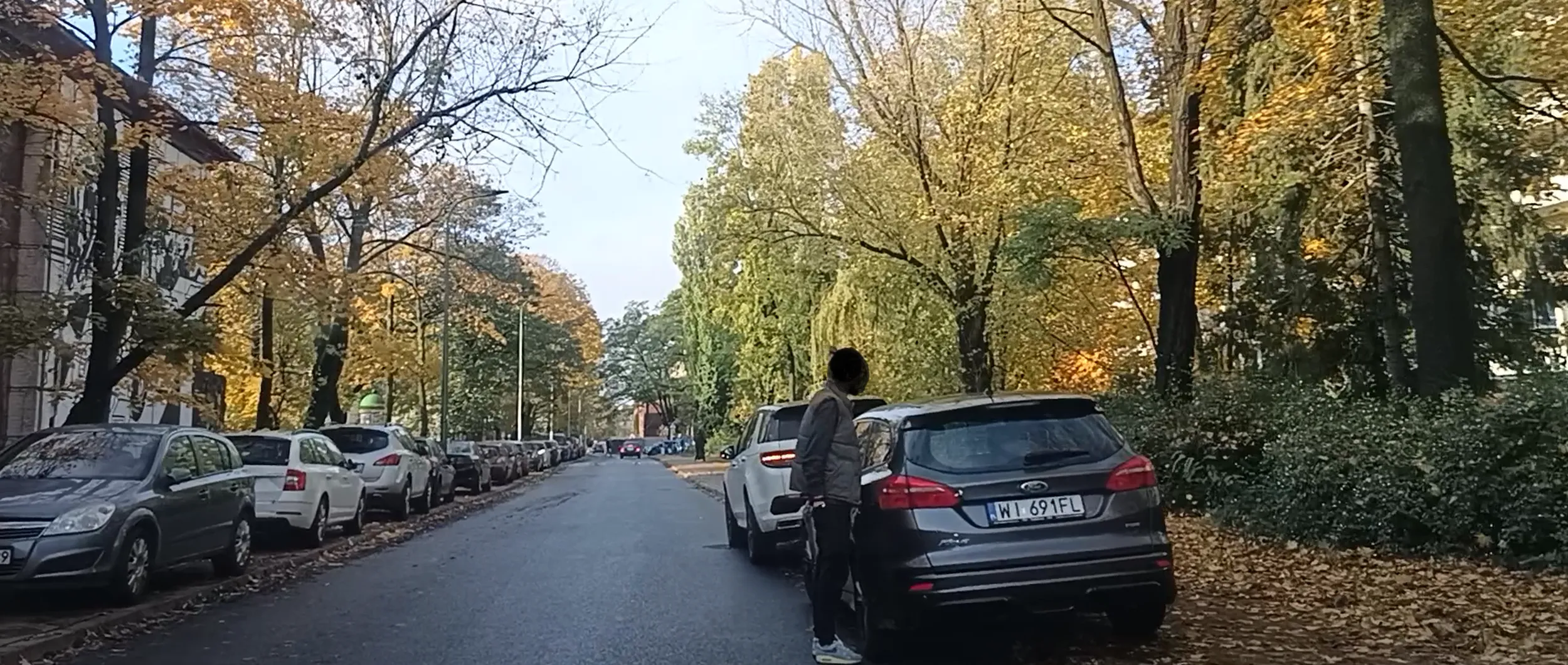 Tego kierowcy też nie obowiązuje zakaz zatrzymywania się i postoju, bo ma w dupie prawo. Pewnie to kolejny zwolennik Platformy Obywatelskiej ?