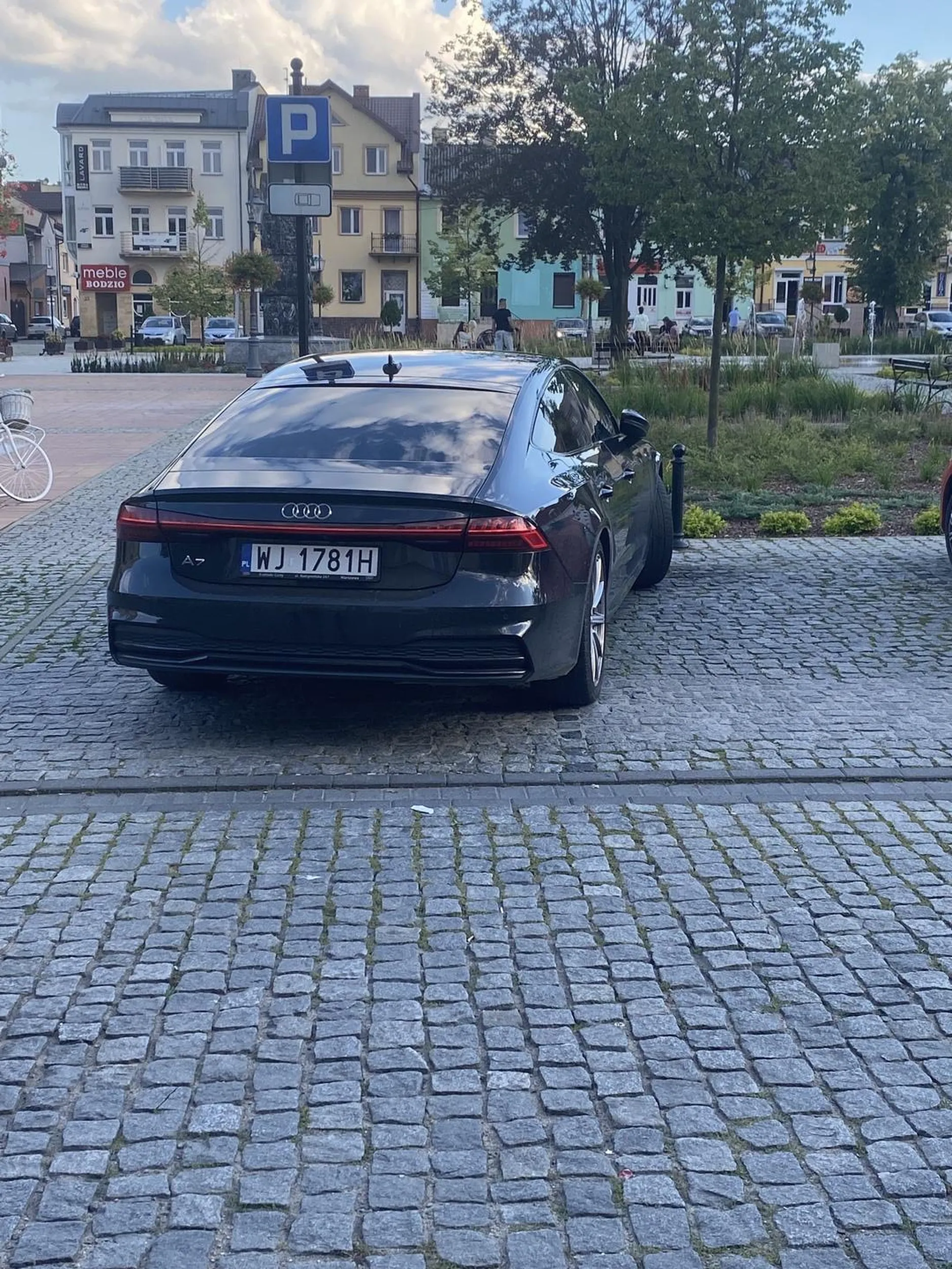 Głupia cipa nigdy nie patrzy jak parkuje, zawsze na kilku miejscach