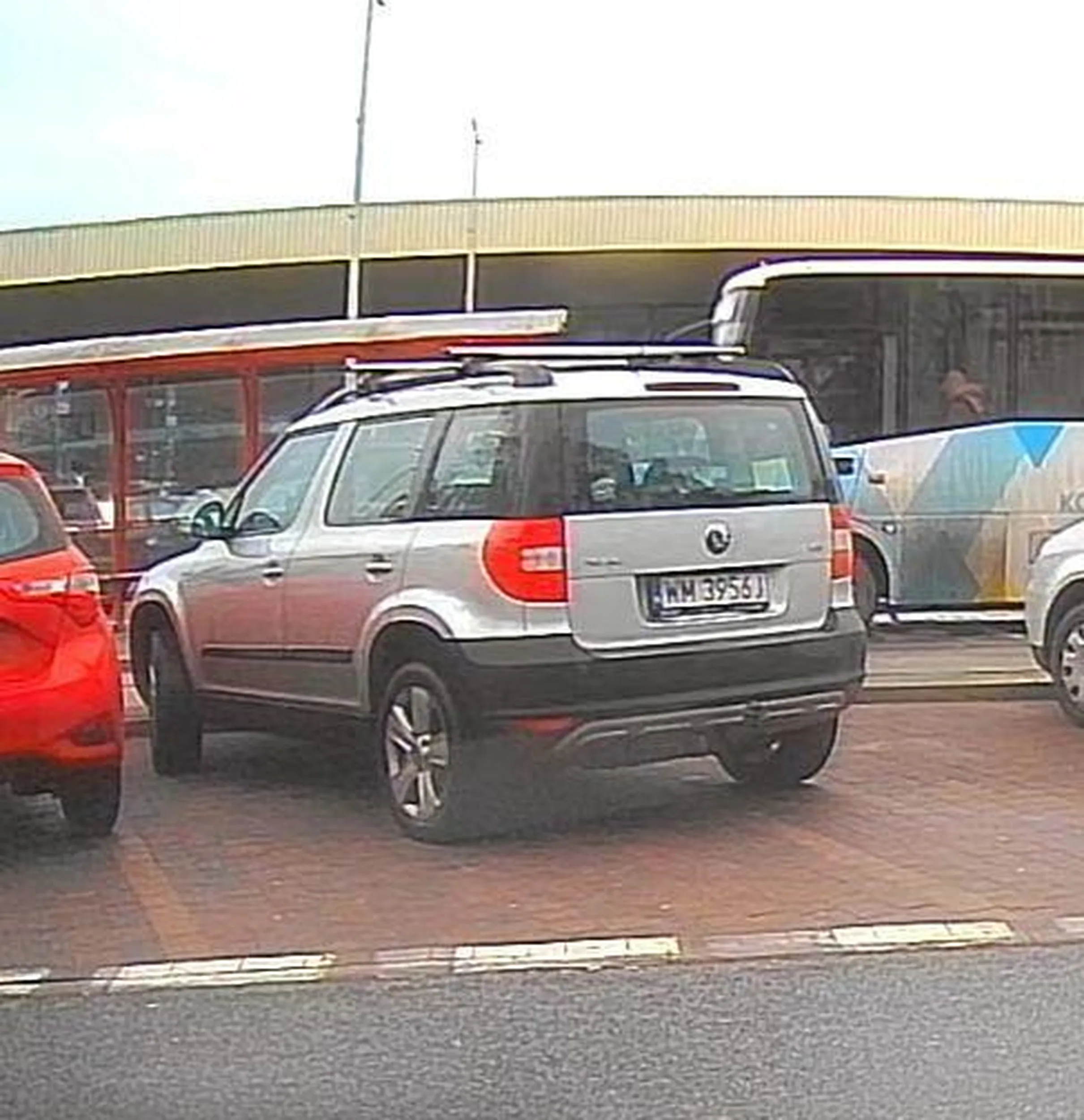 Brak słów - parking PKP Mińsk Mazowiecki