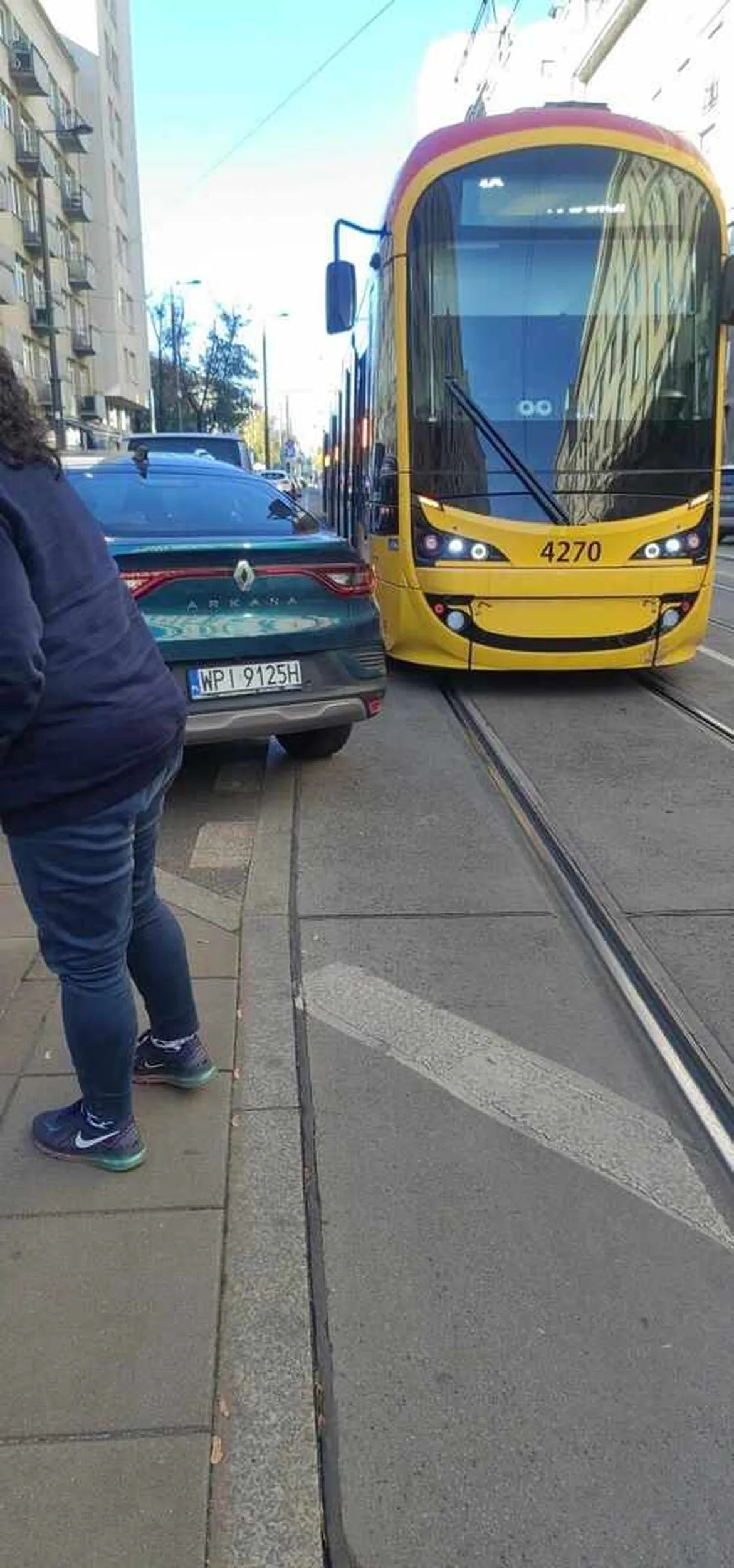 Naucz się parkować, przez ciebie spóźniłem się do pracy!