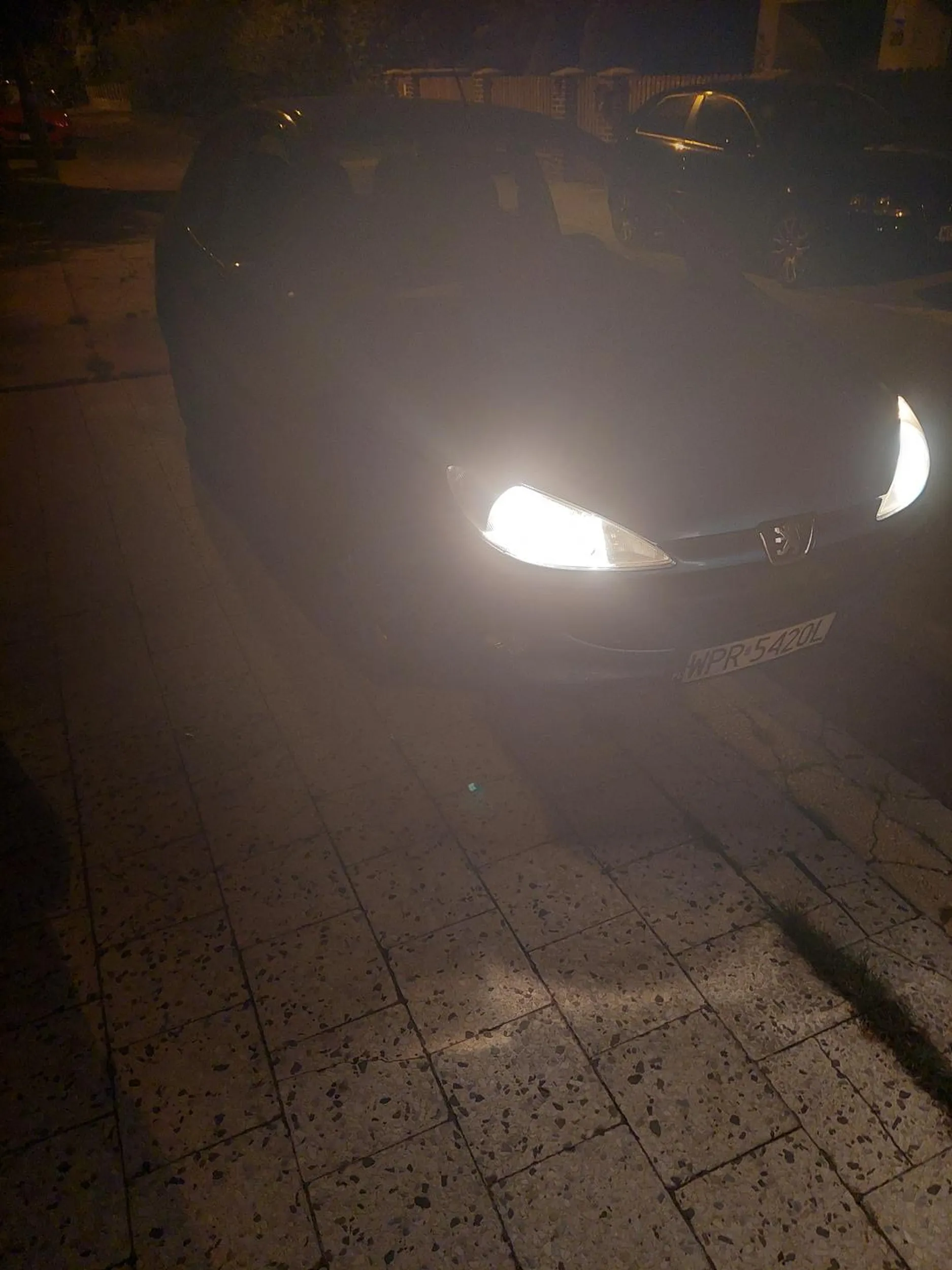 Zaprkowal mi cham pod bramom nie jedzie dalej