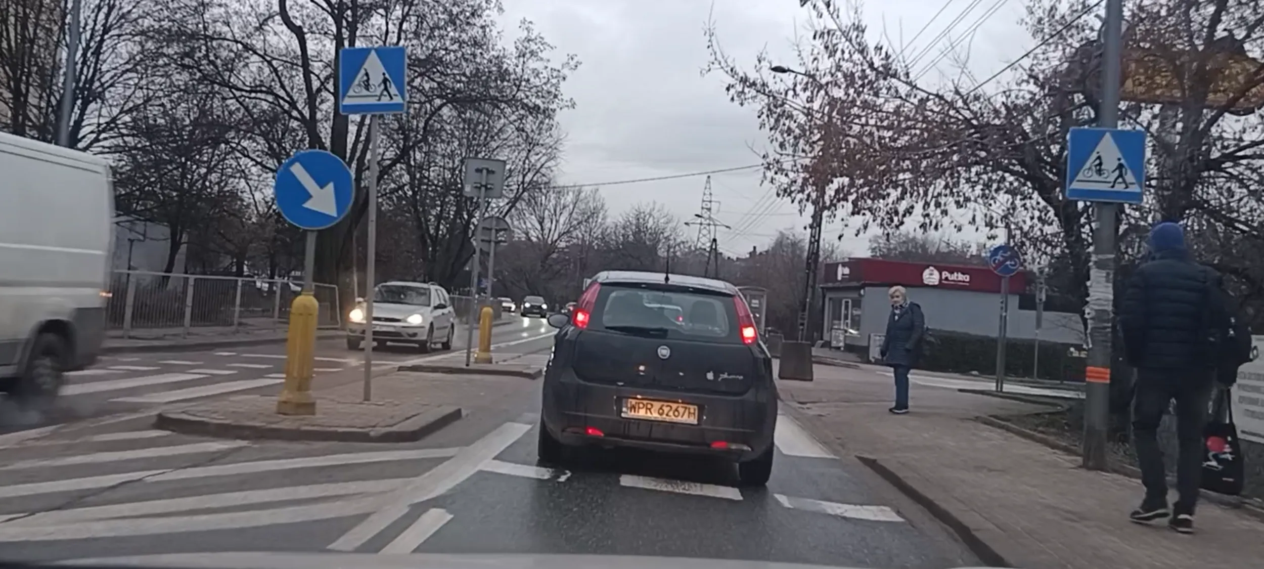 Nie ustąpił pierwszeństwa pieszej na przejściu dla pieszych