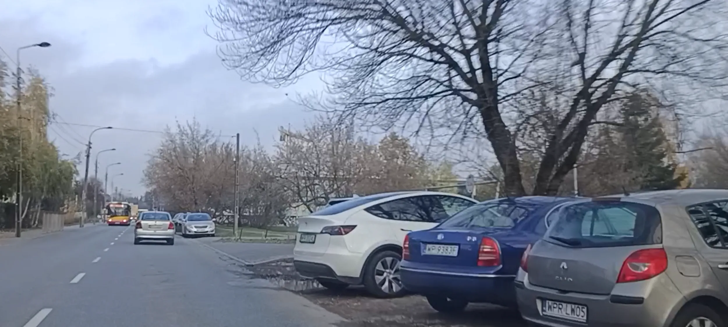 W Warszawie na trawie się nie parkuje.