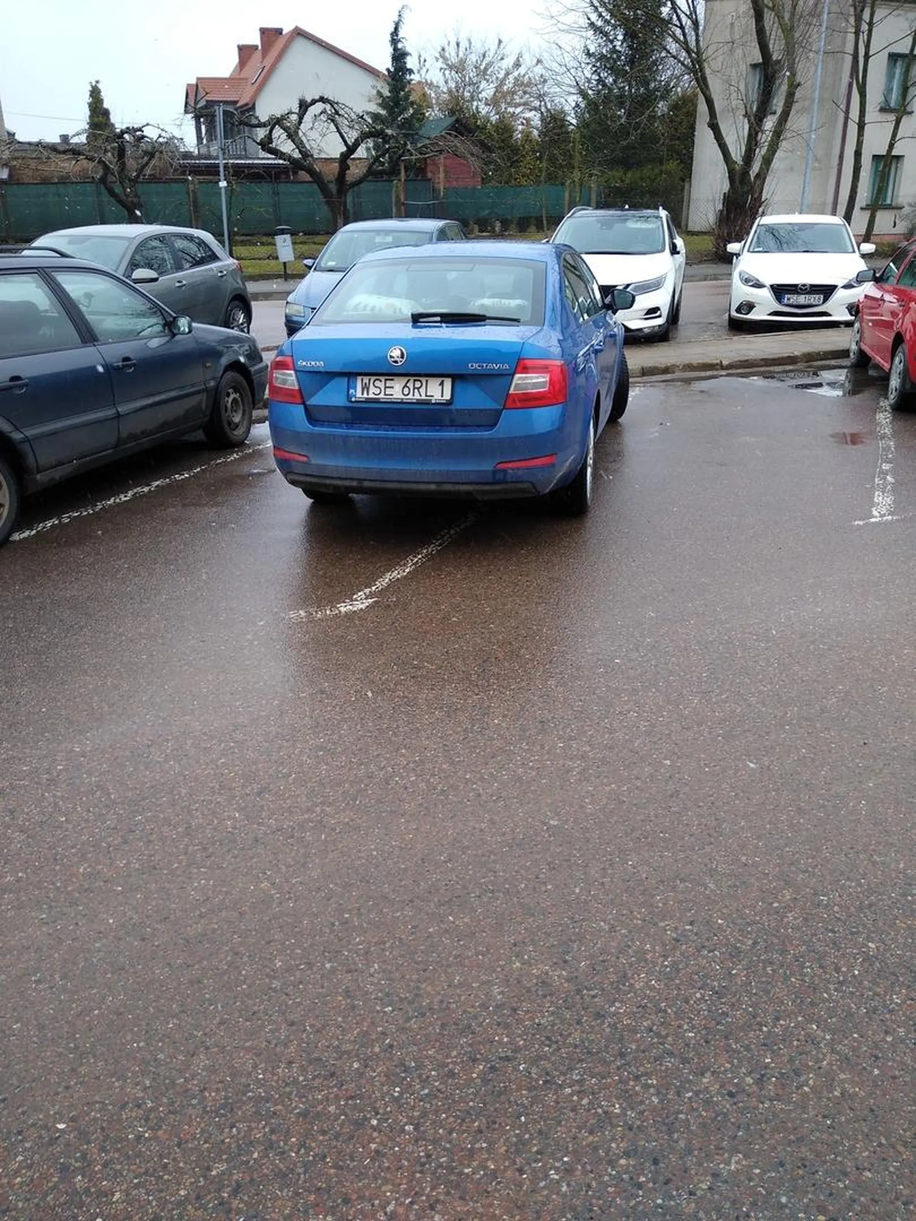 Parkowanie metodą Sierpc 1 - na 2