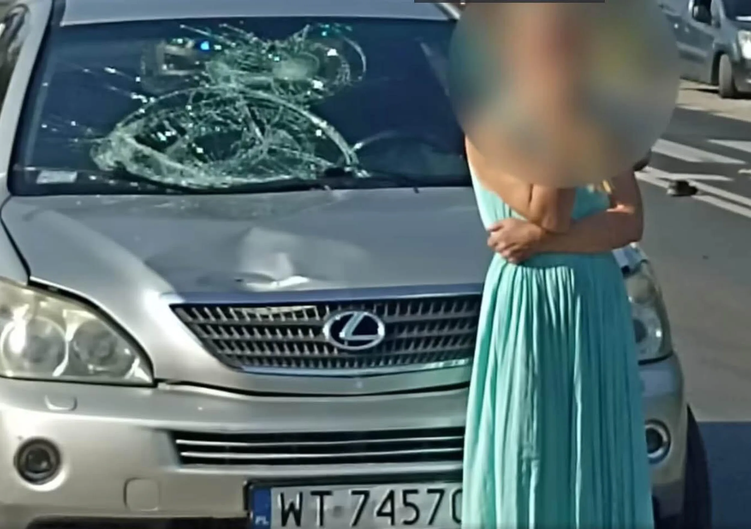 Zabiła człowieka na pasach.