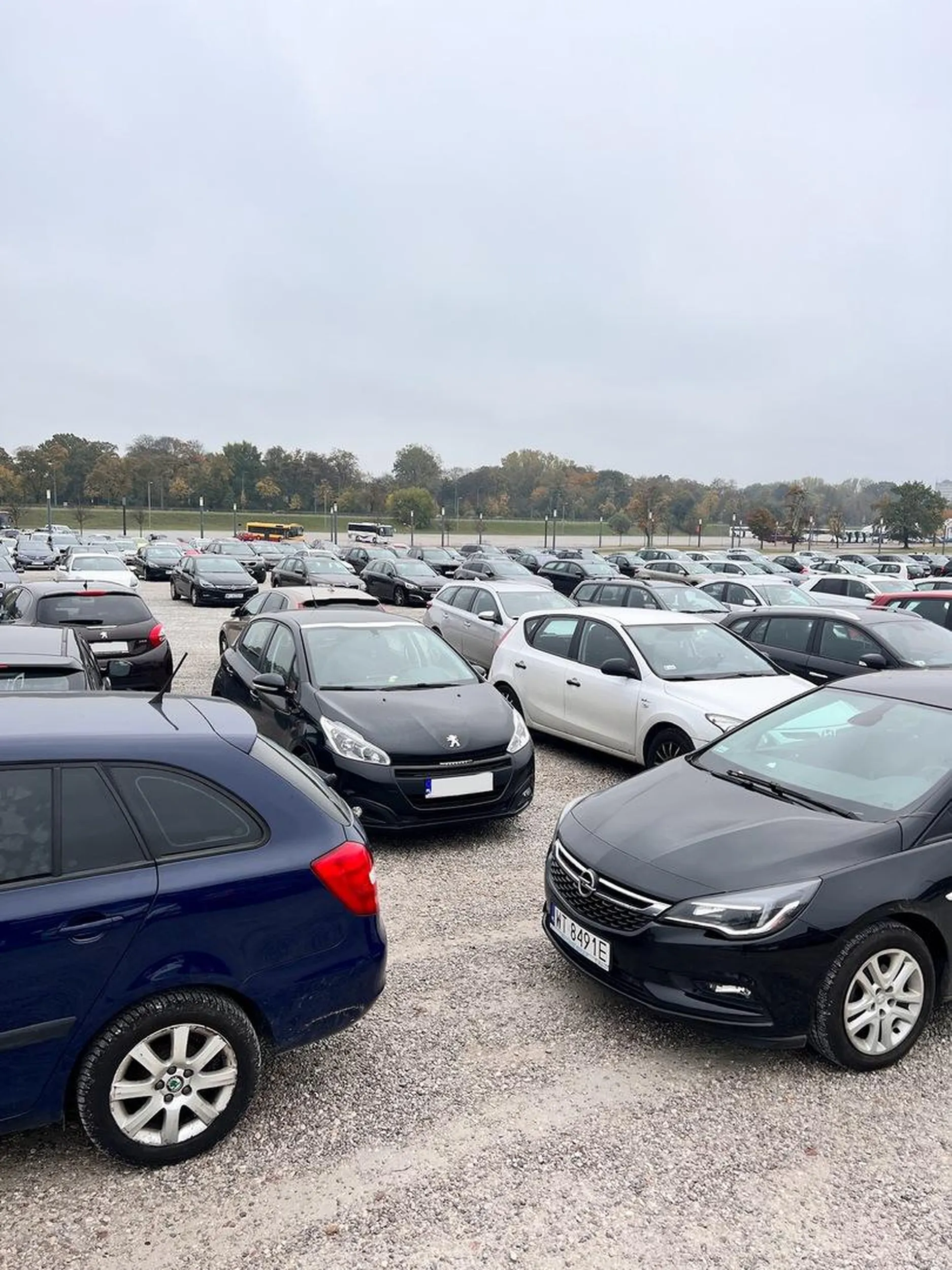 Niektórzy ludzie nie powinni mieć prawa jazdy, no jak można na parkingu stanąć w poprzek i zablokować komuś wyjazd i to na długi czas.