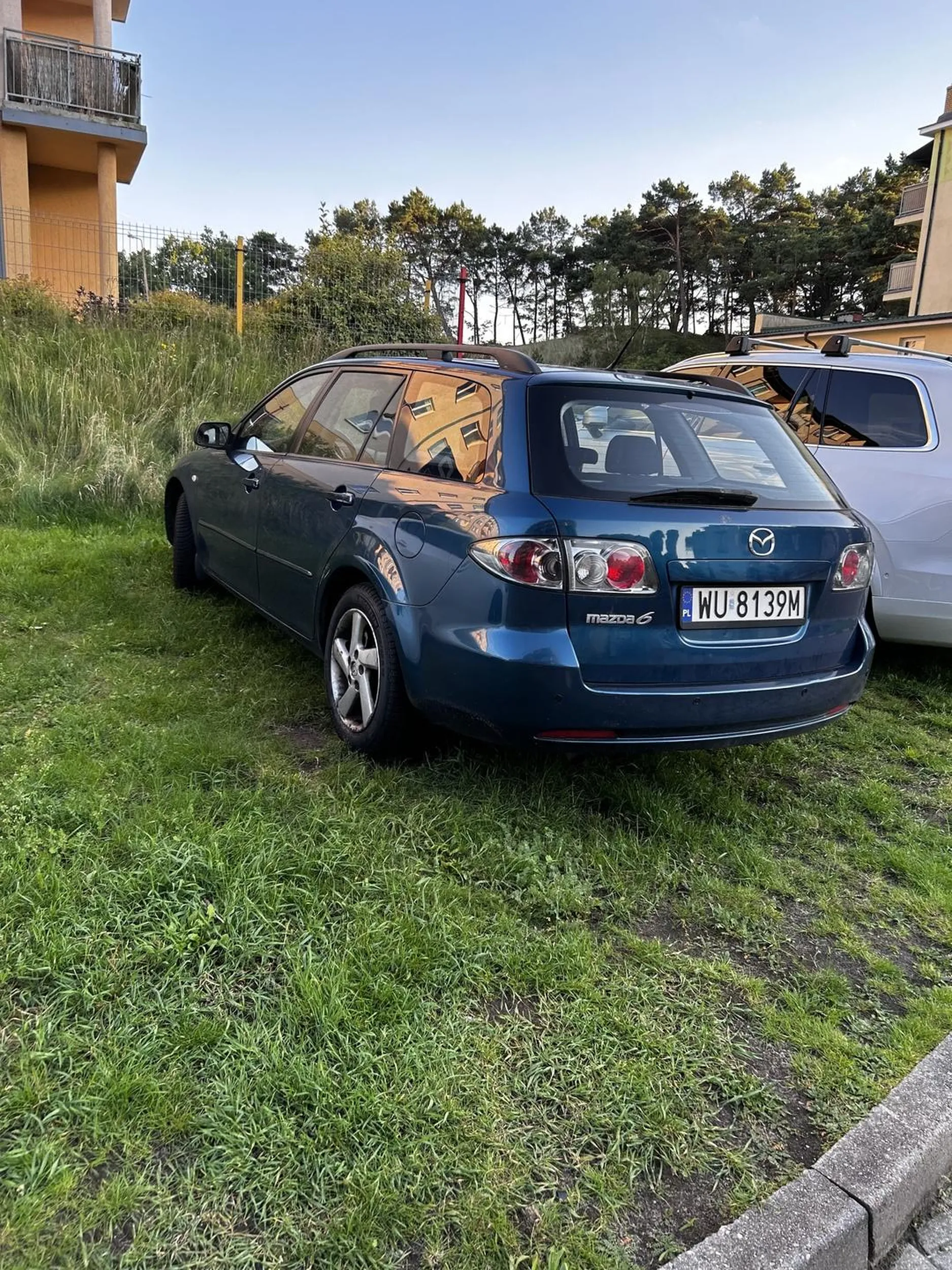 Burak przyjechał na wakacje za 500+ i nikt go nie nauczył parkować wiec parkuje na trawie