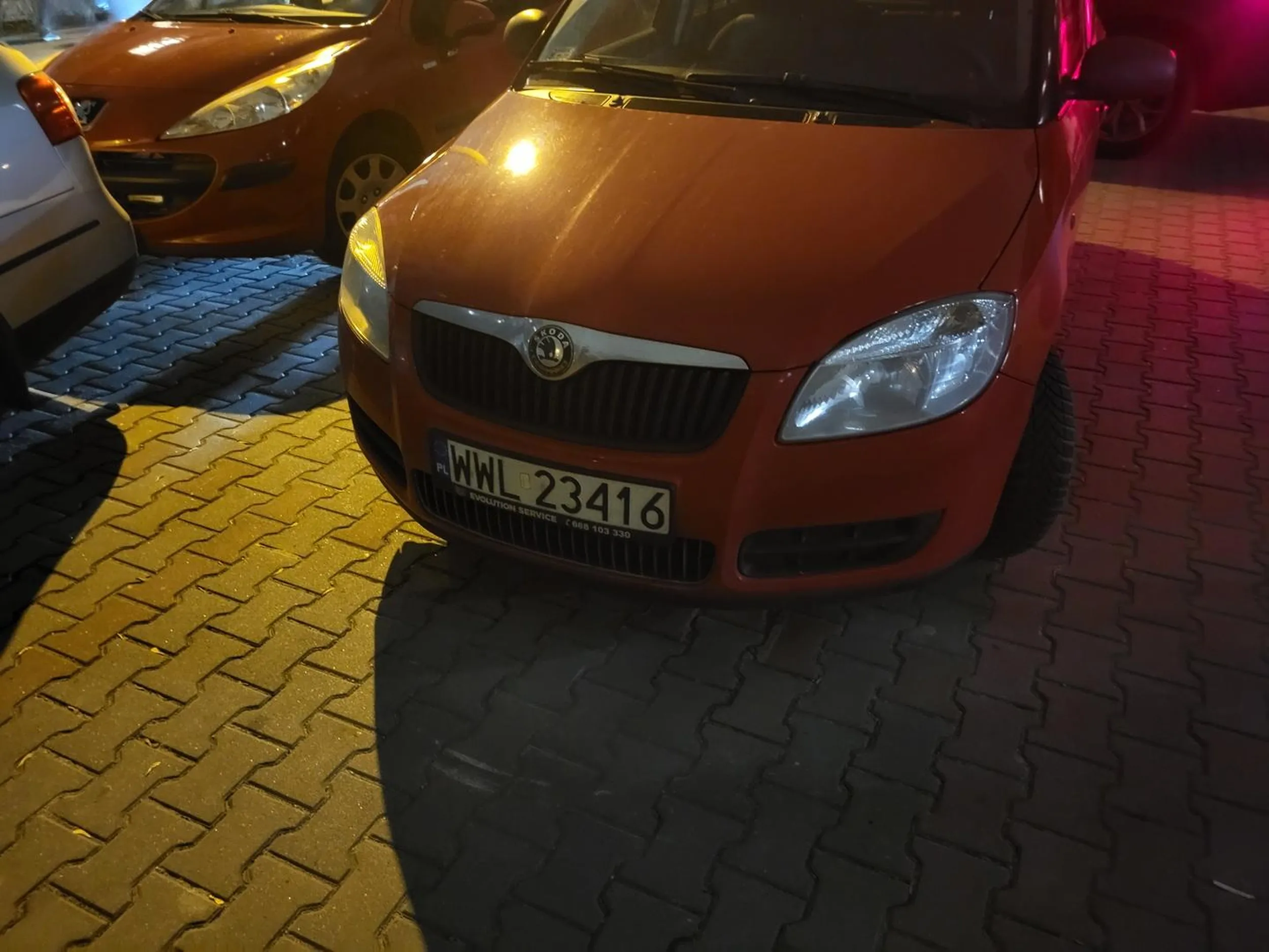 Parkowanie w sposób uniemożliwiający wjazd na prywatne miejsce parkingowe