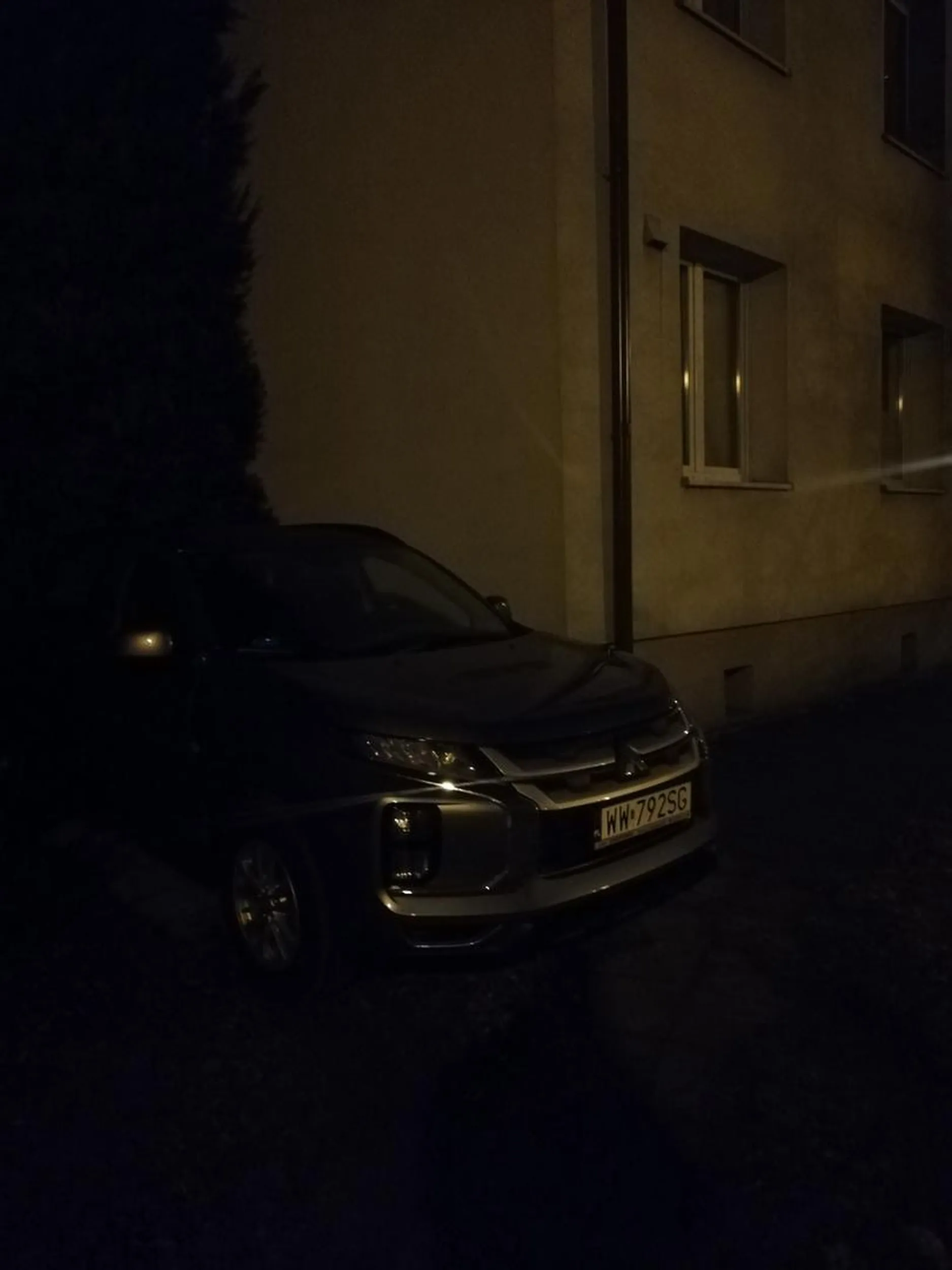 Jakby mógł to do bloku by wjechał, gdzie strefa bezpieczeństwa?