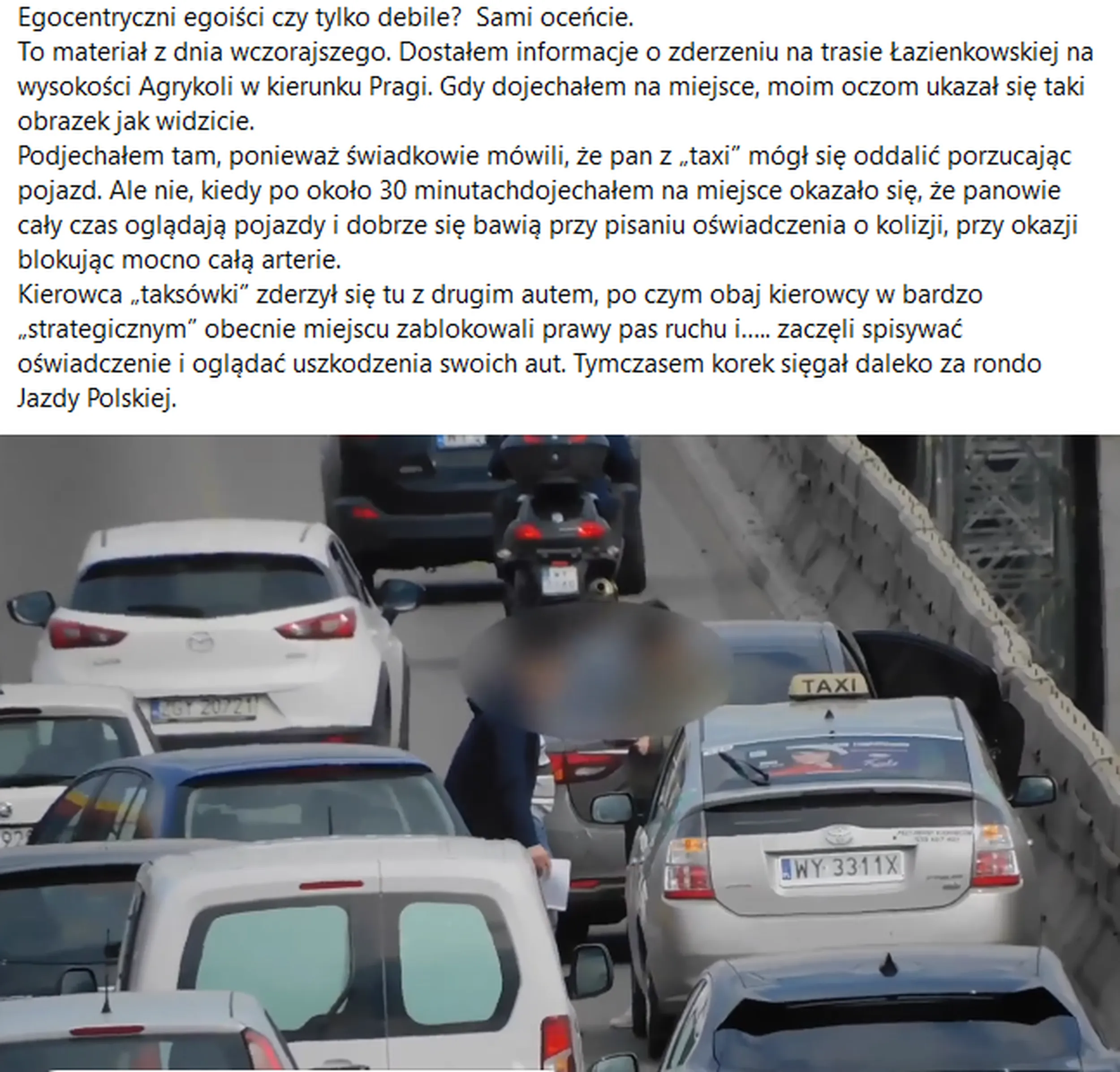 Typowy cierp, w dupie ma innych. Co za ameba.