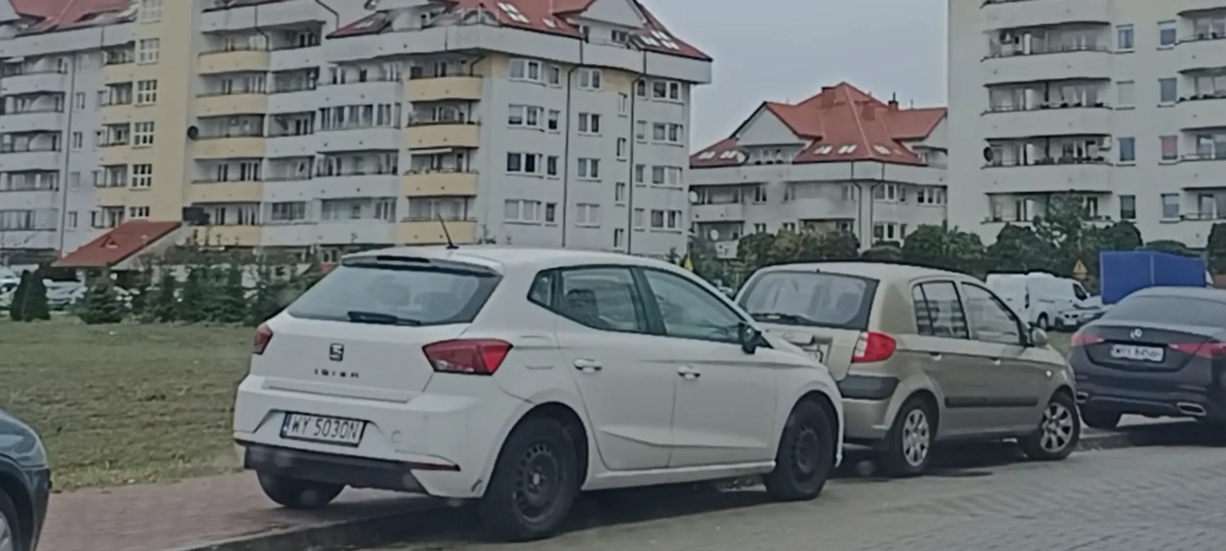 Parkowanie na ulicy i chodniku w miejscu obowiązywania zakazu zatrzymywania się i postoju.