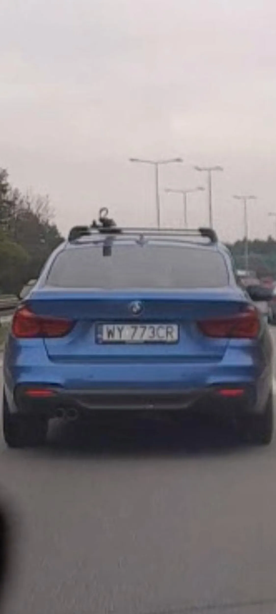 Warszawiaku pieprzony na prawy pas jak chcesz slimaczyc się