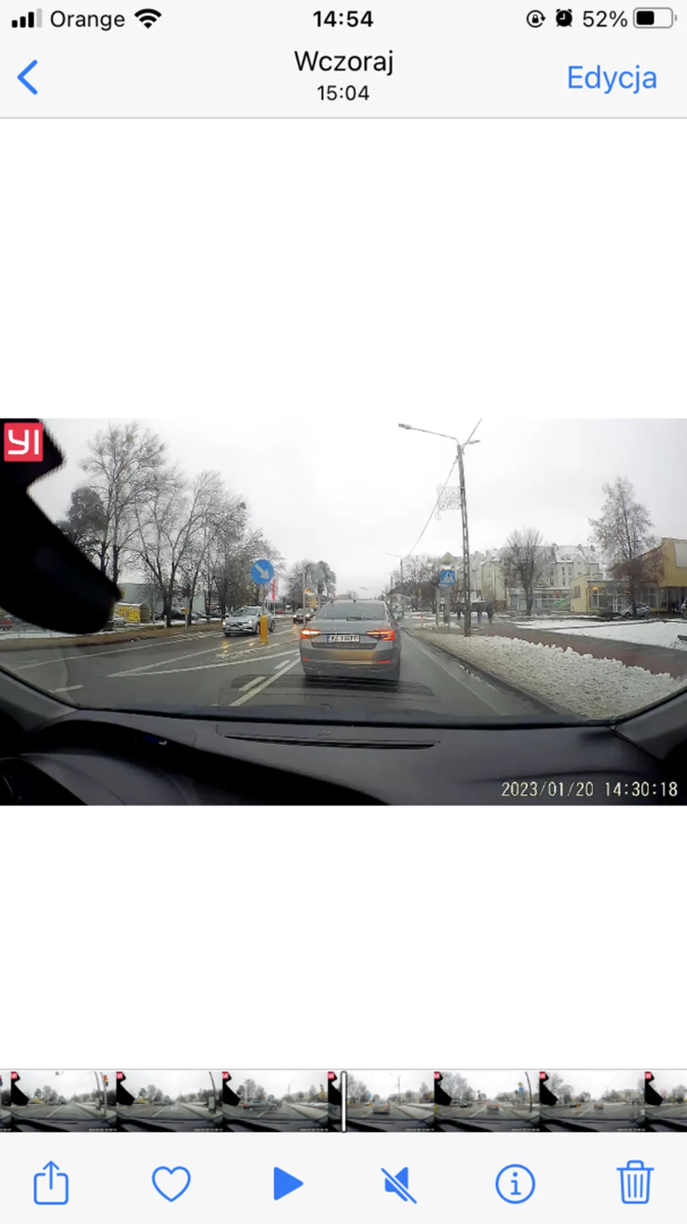 Wjazd na skrzyżowanie bez możliwość zjazdu z niego.