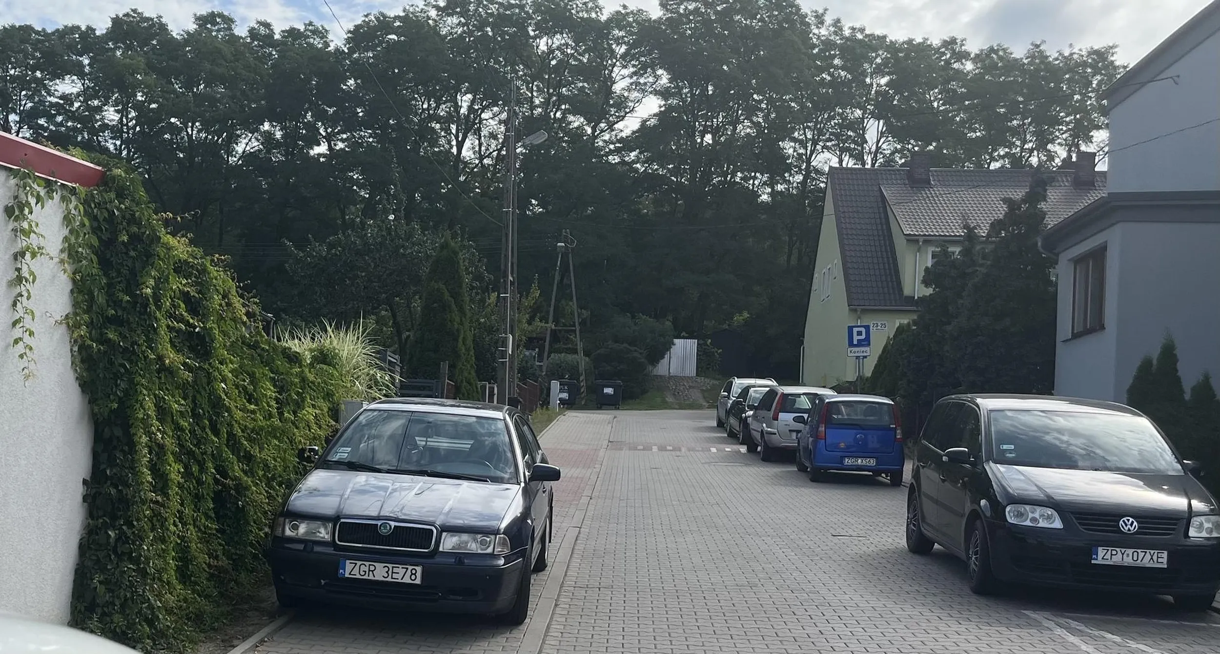 Mistrz parkowania , stoi tak już od 2 dni