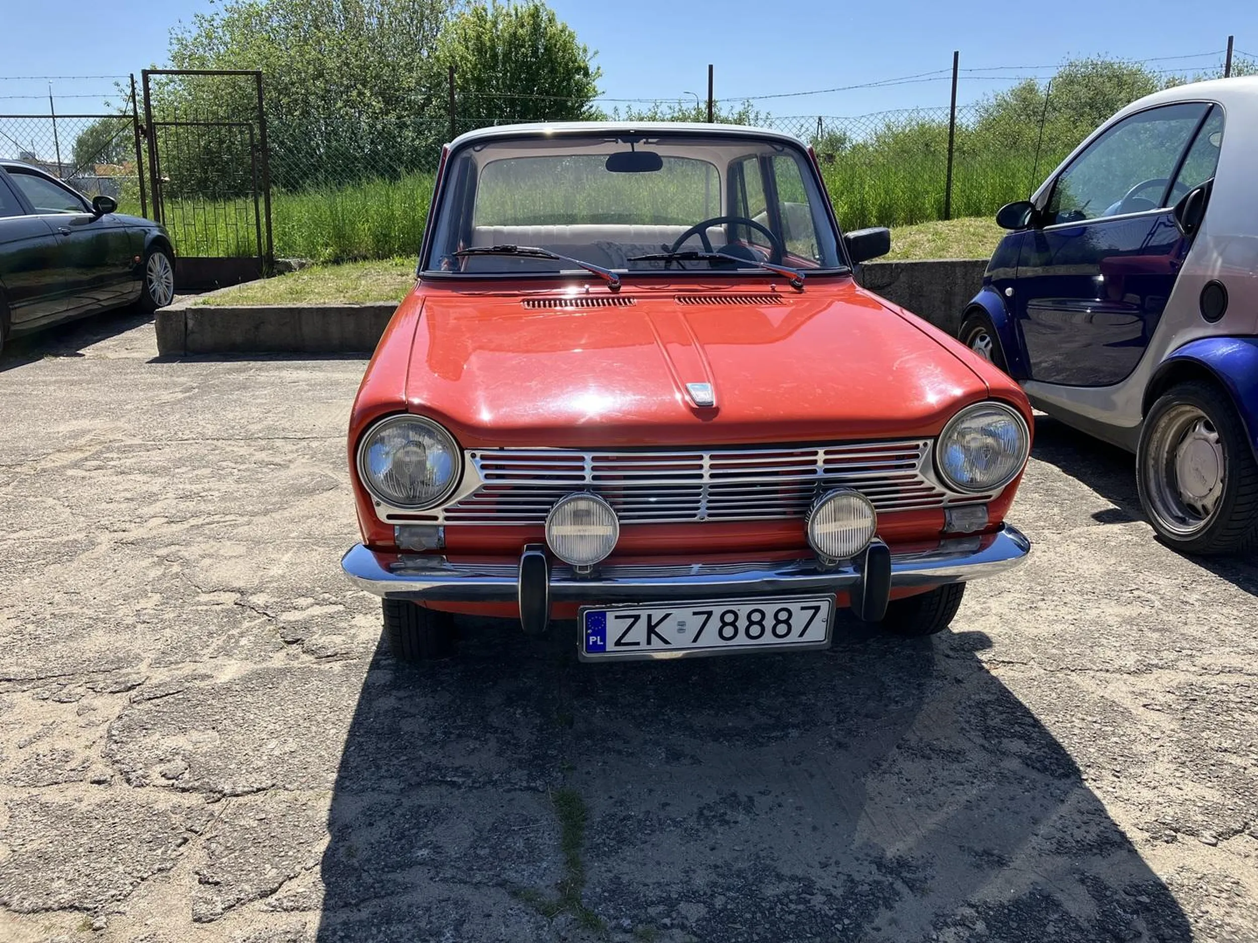 Piękny, unikatowy samochód Simca