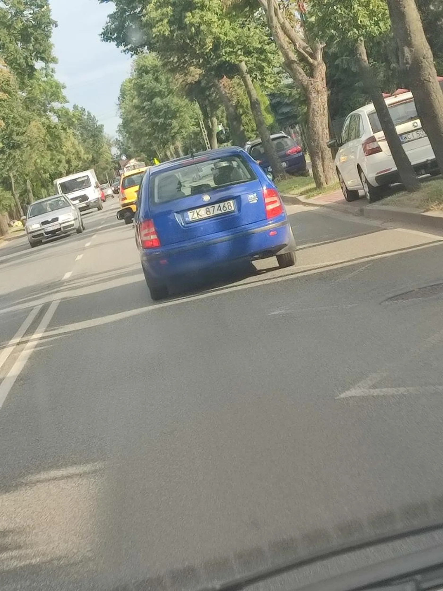 Jeździ nadzwyczaj przepisowo. Gratulacje dla Kierowcy