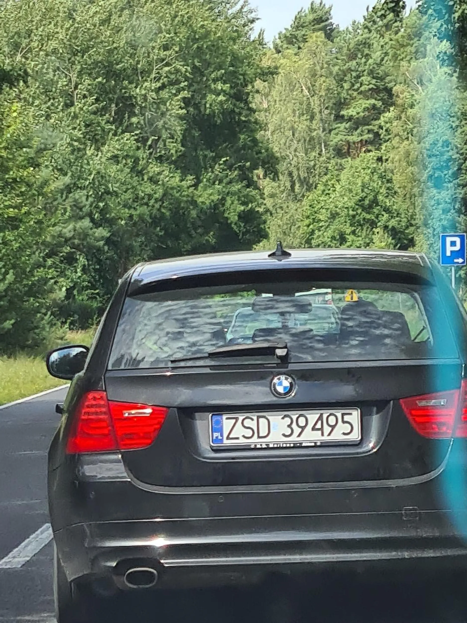 Gościu z bmw chyba nie wie co to prawo polskie