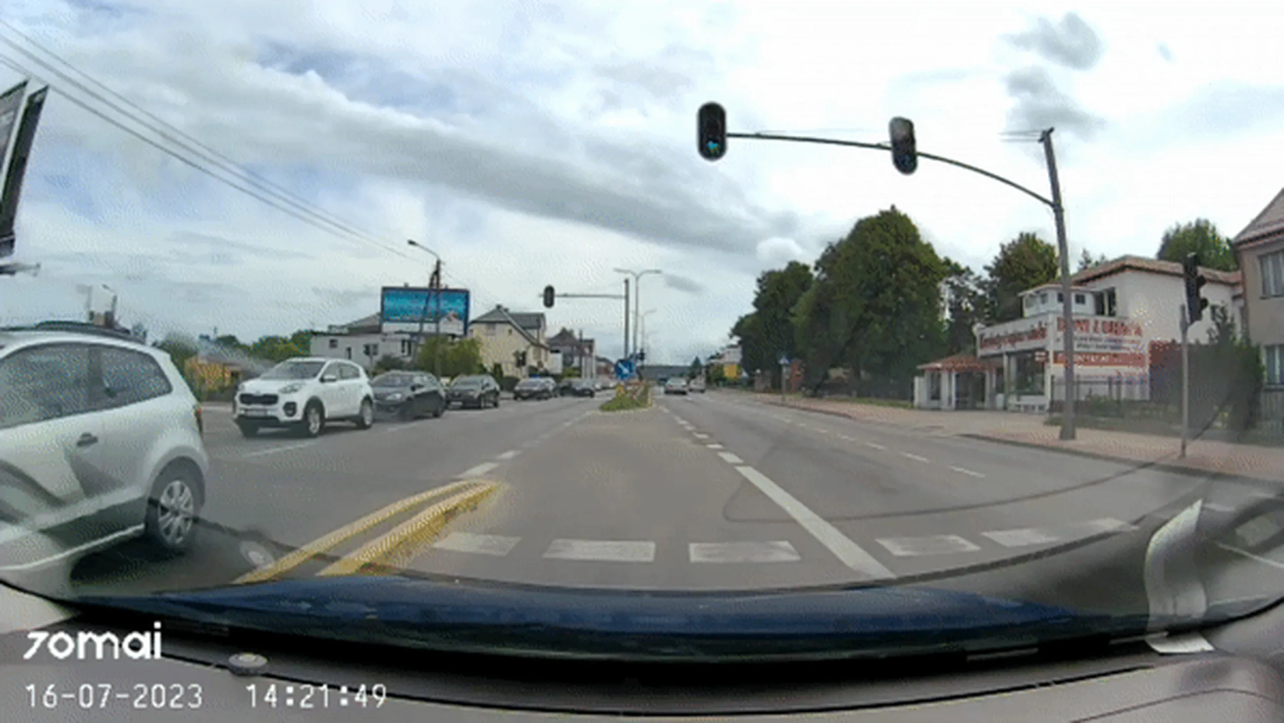Bardziej na czerwonym się nie dało. Grażyna szybko bo nam półwysep ucieknie