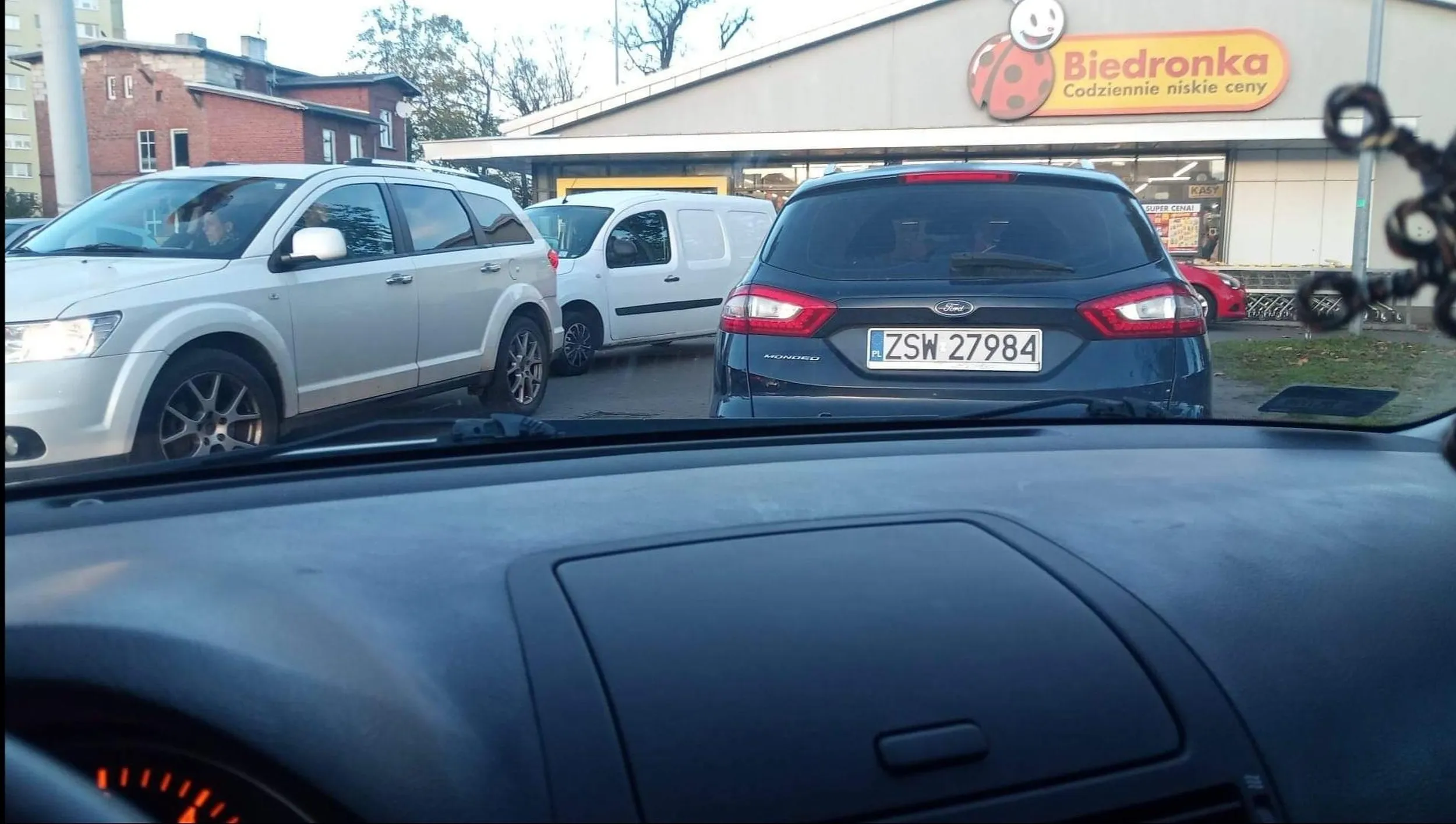 Mistrz parkowania. Baran skończony.