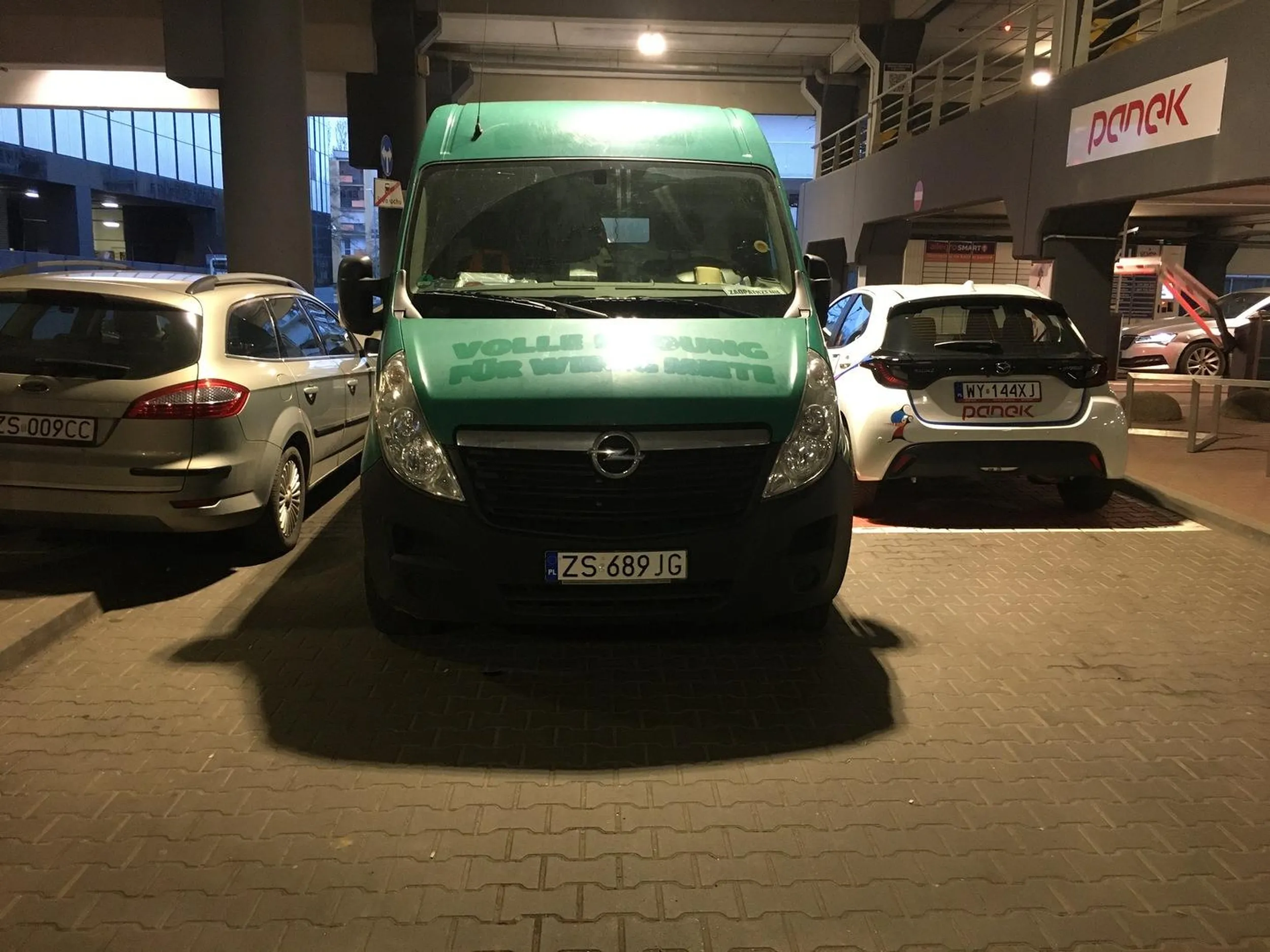 Miszcz nad miszcze. Zablokował przejazd i sobie poszedł