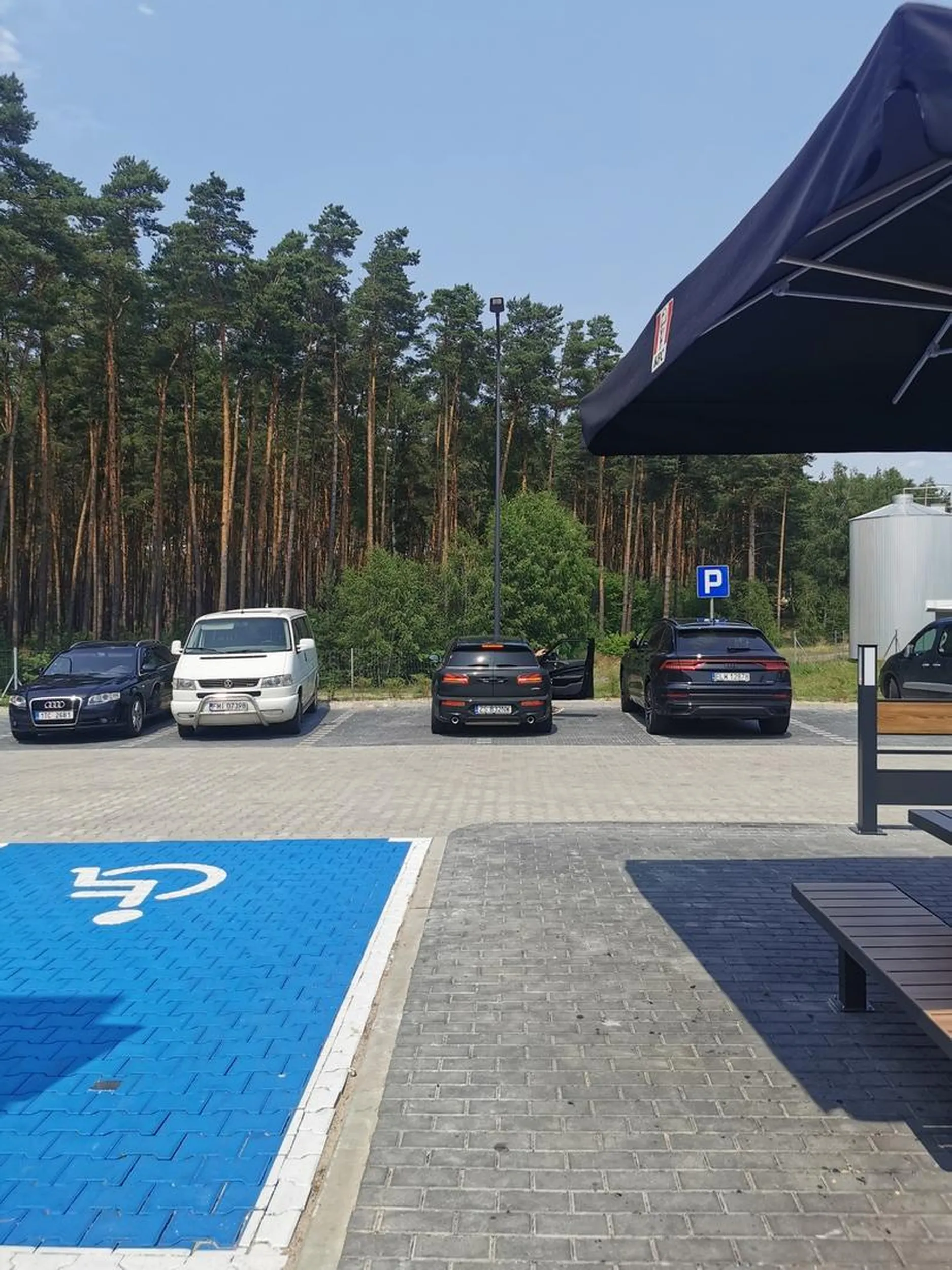 Samolubna bestio, przez Ciebie ludzie nie mieli miejsca pod restauracją