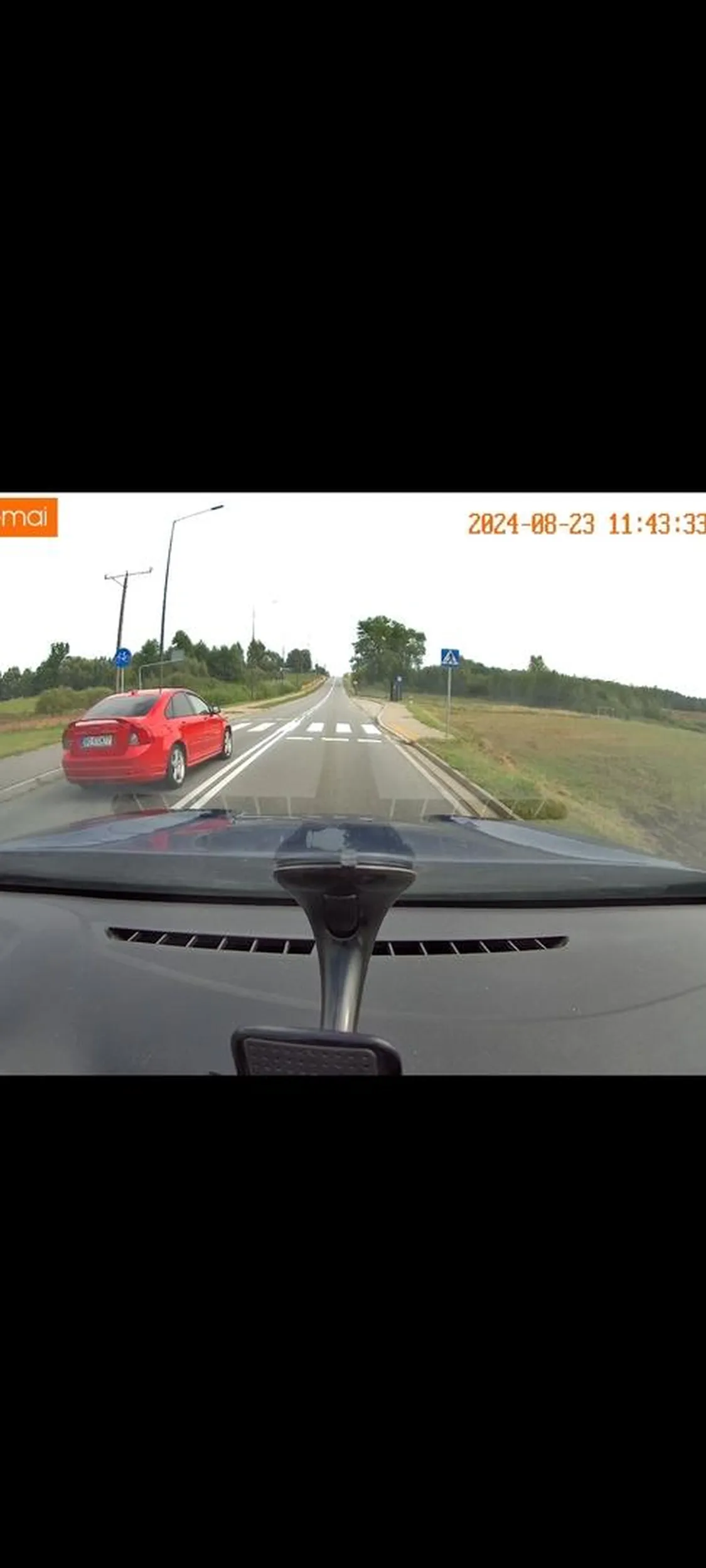 Naćpany albo chory na umyśle, nikt zdrowy tak nie jeździ