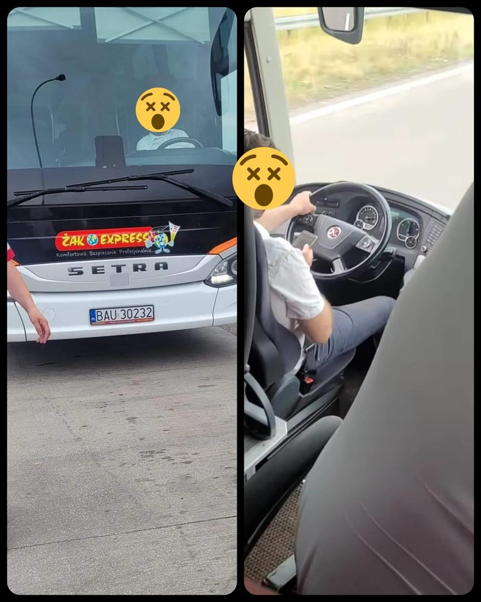 Kierowca zawodowy... Brak słów