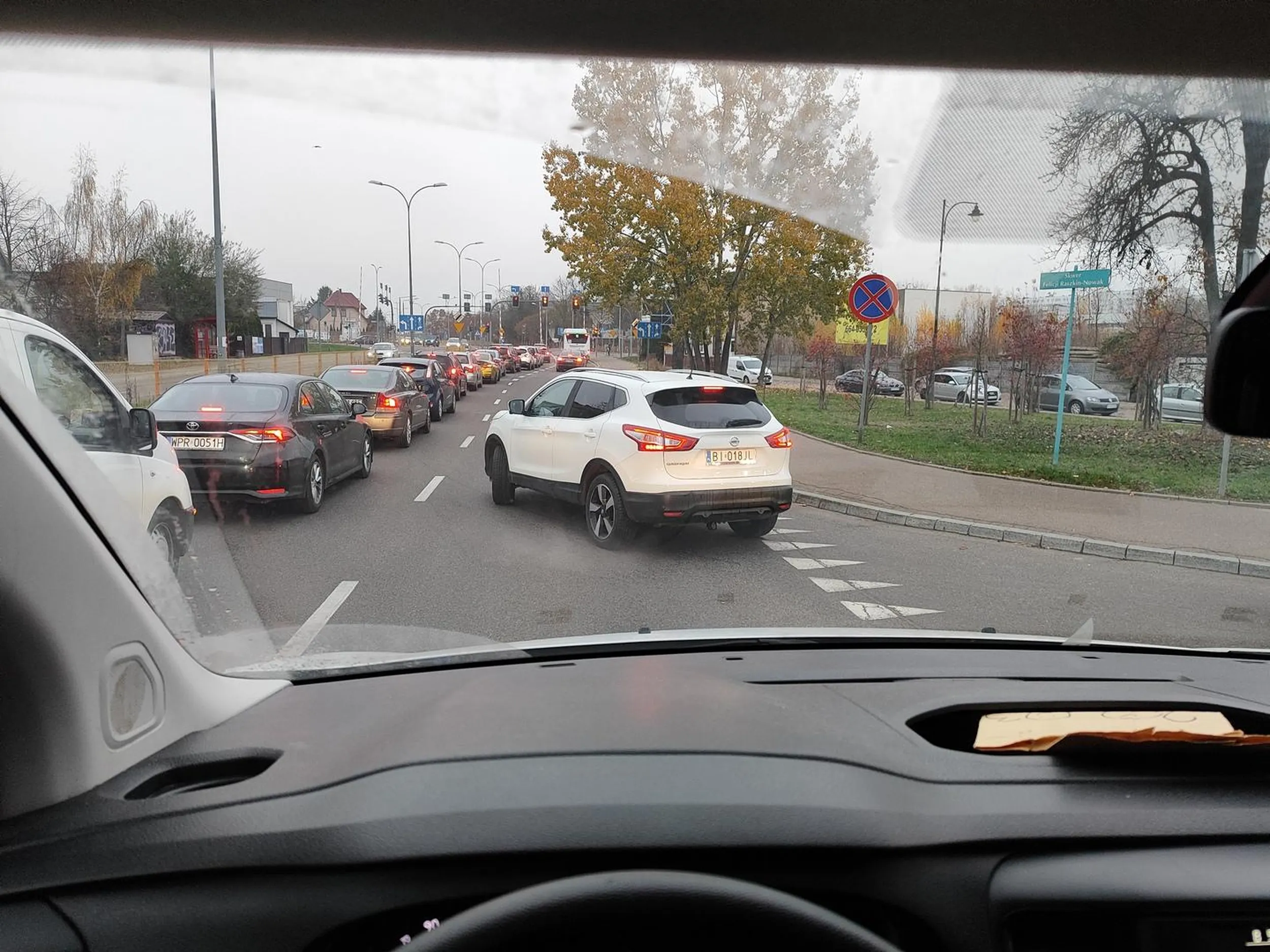 Wymuszenie i zablokowanie drogi