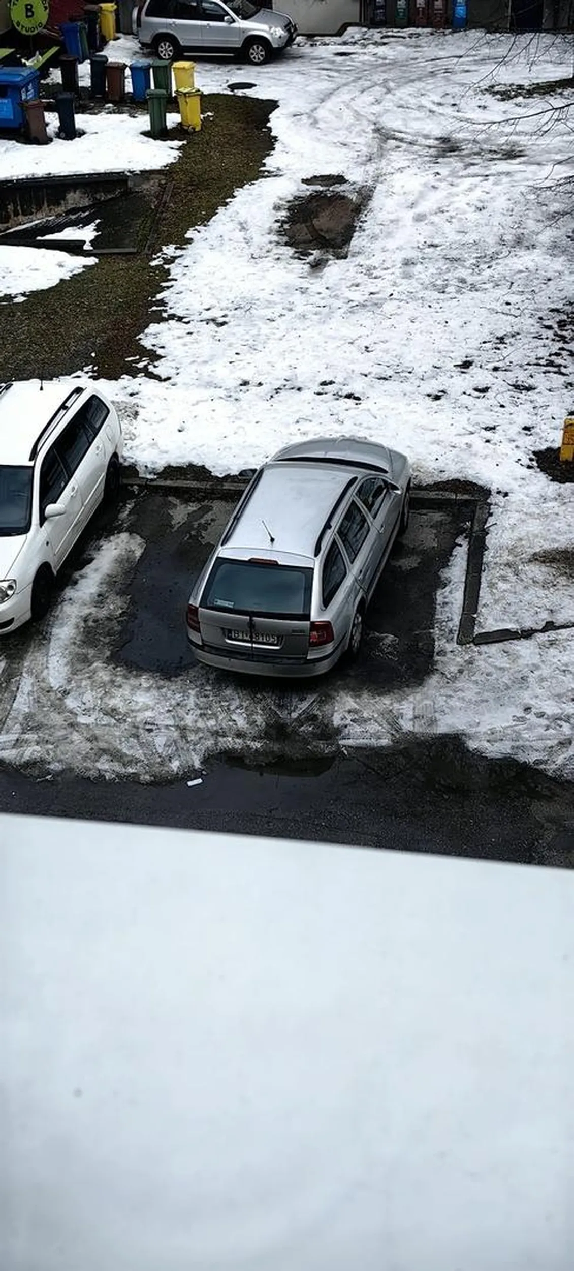 Na trzech miejscach sie nie dalo stanąć?