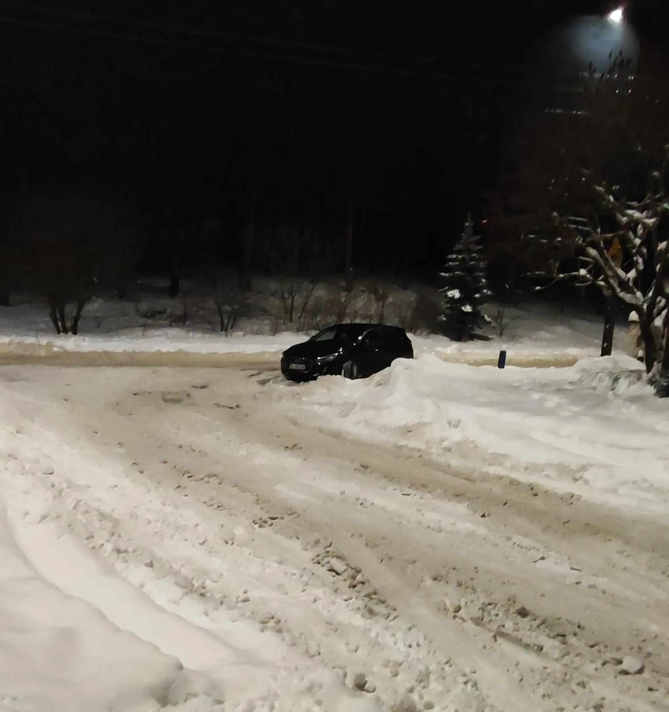 Parkowanie na zakręcie XD