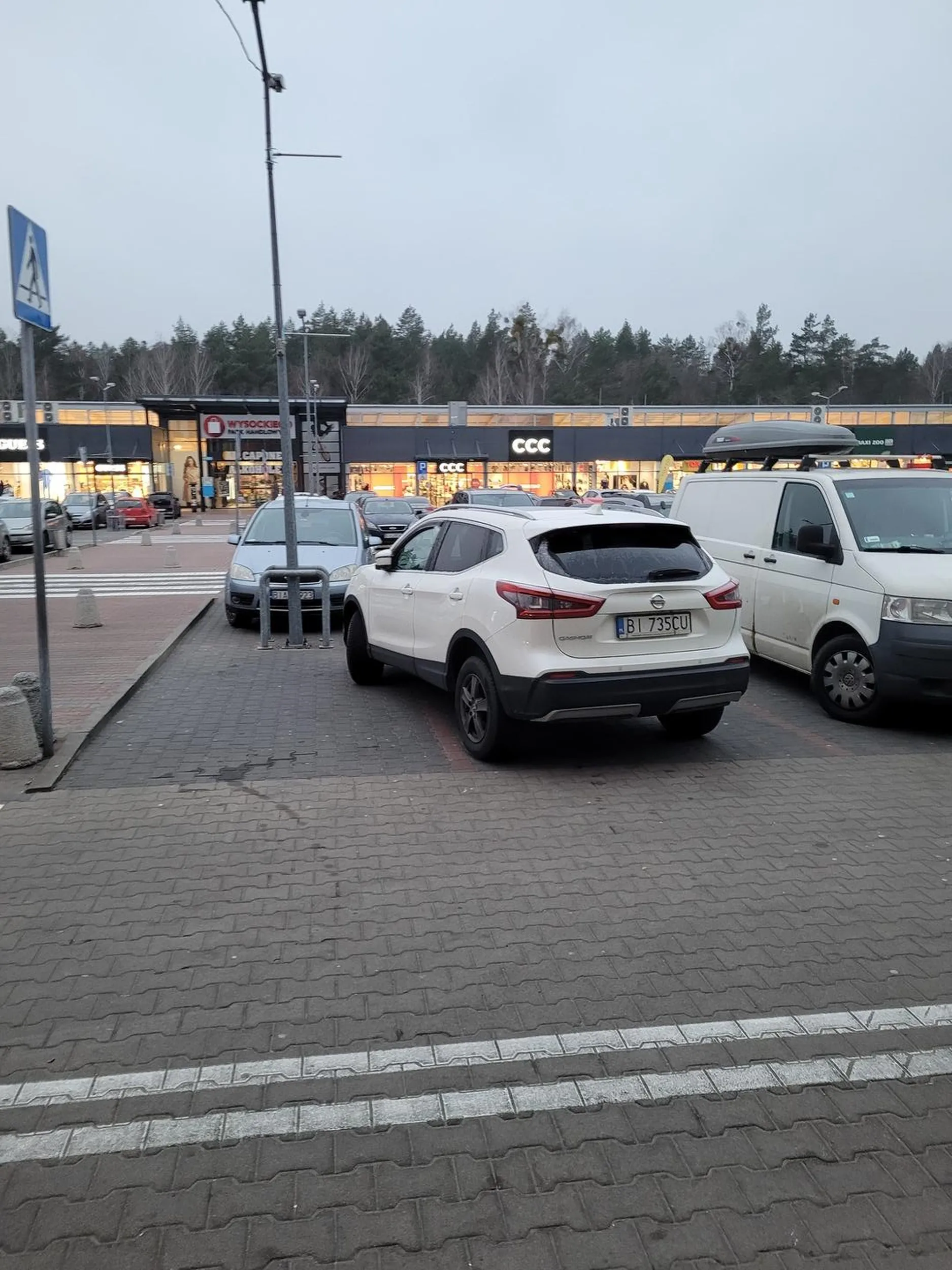 Elegancko zaparkowane