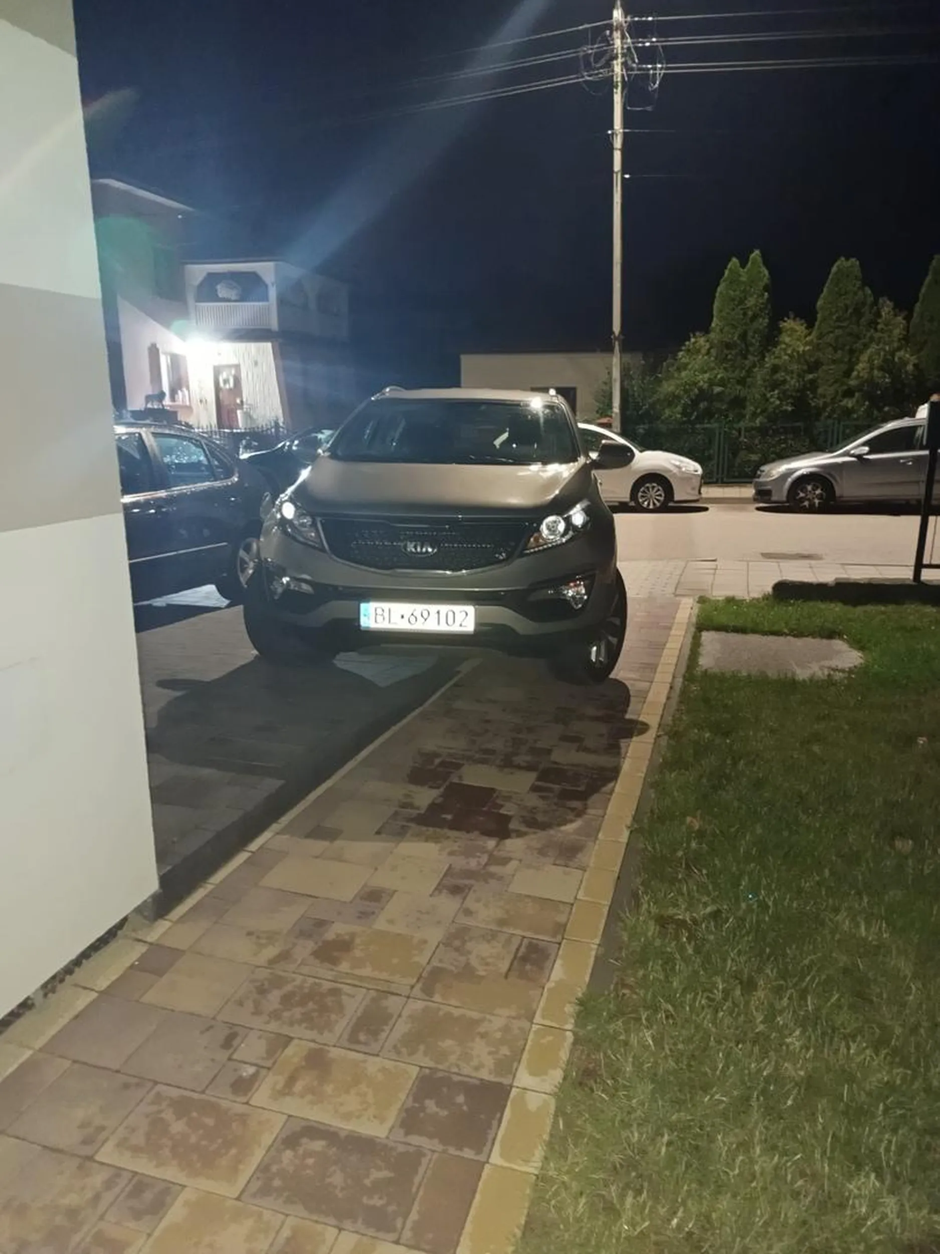 Do środka trzeba było jeszcze wjechać.