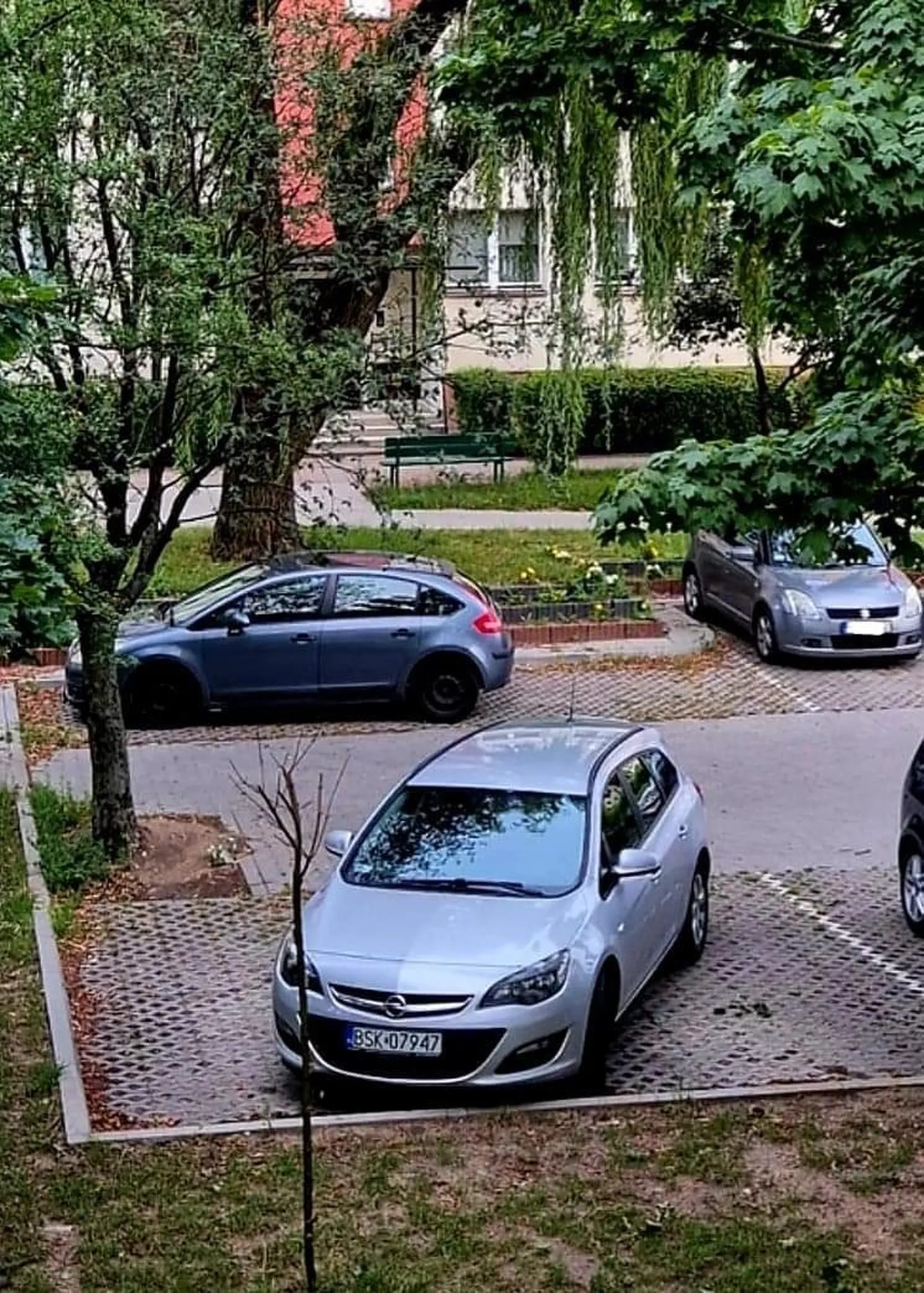 Serdecznie gratuluję umiejętności parkingowych i egoizmu.