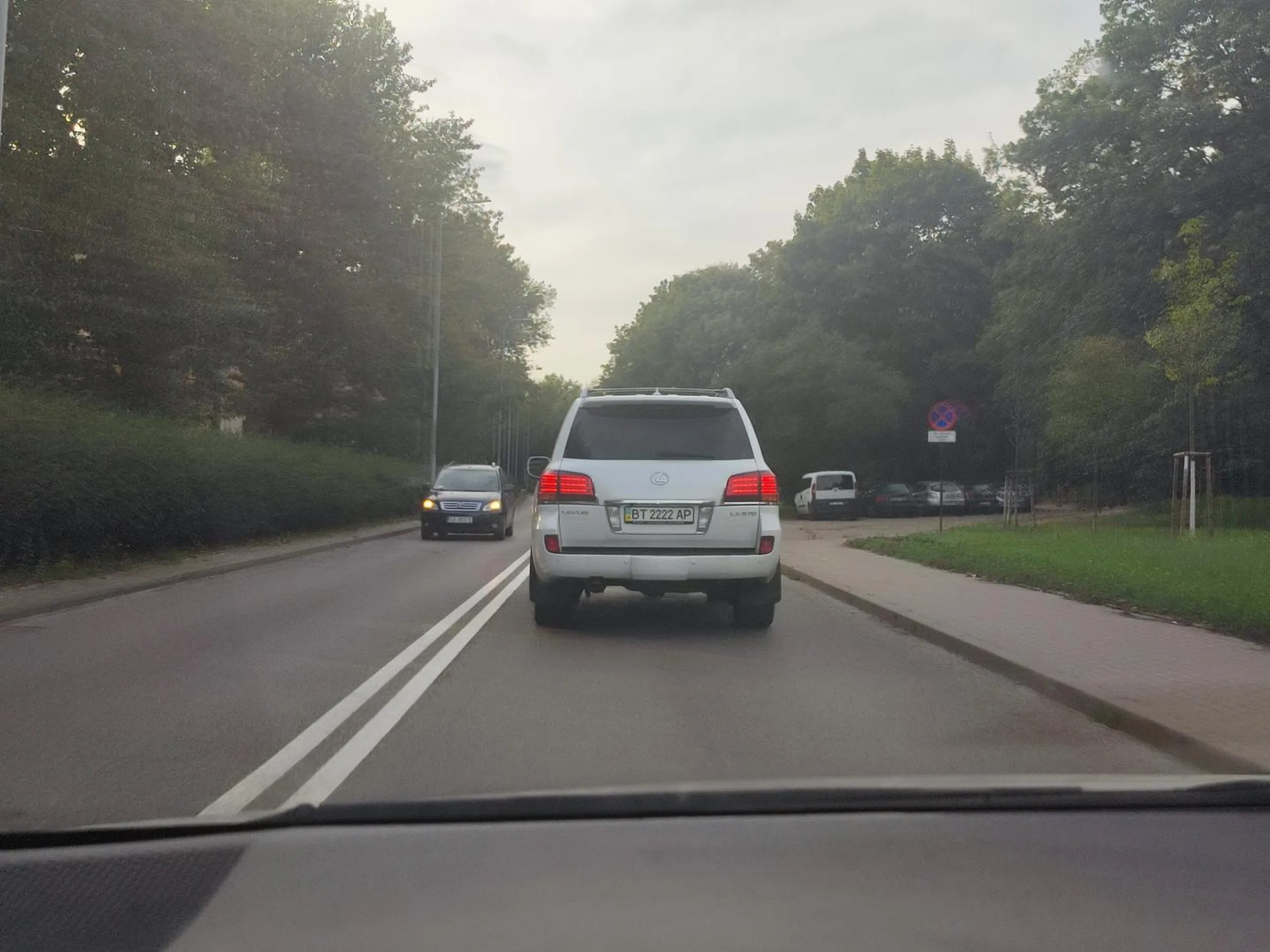 Nie pozdrawiam tej ukraińskiej kurw..  co przytarła mi bok i uciekła z miejsca zdarzenia, sprawa zgłoszona na policję