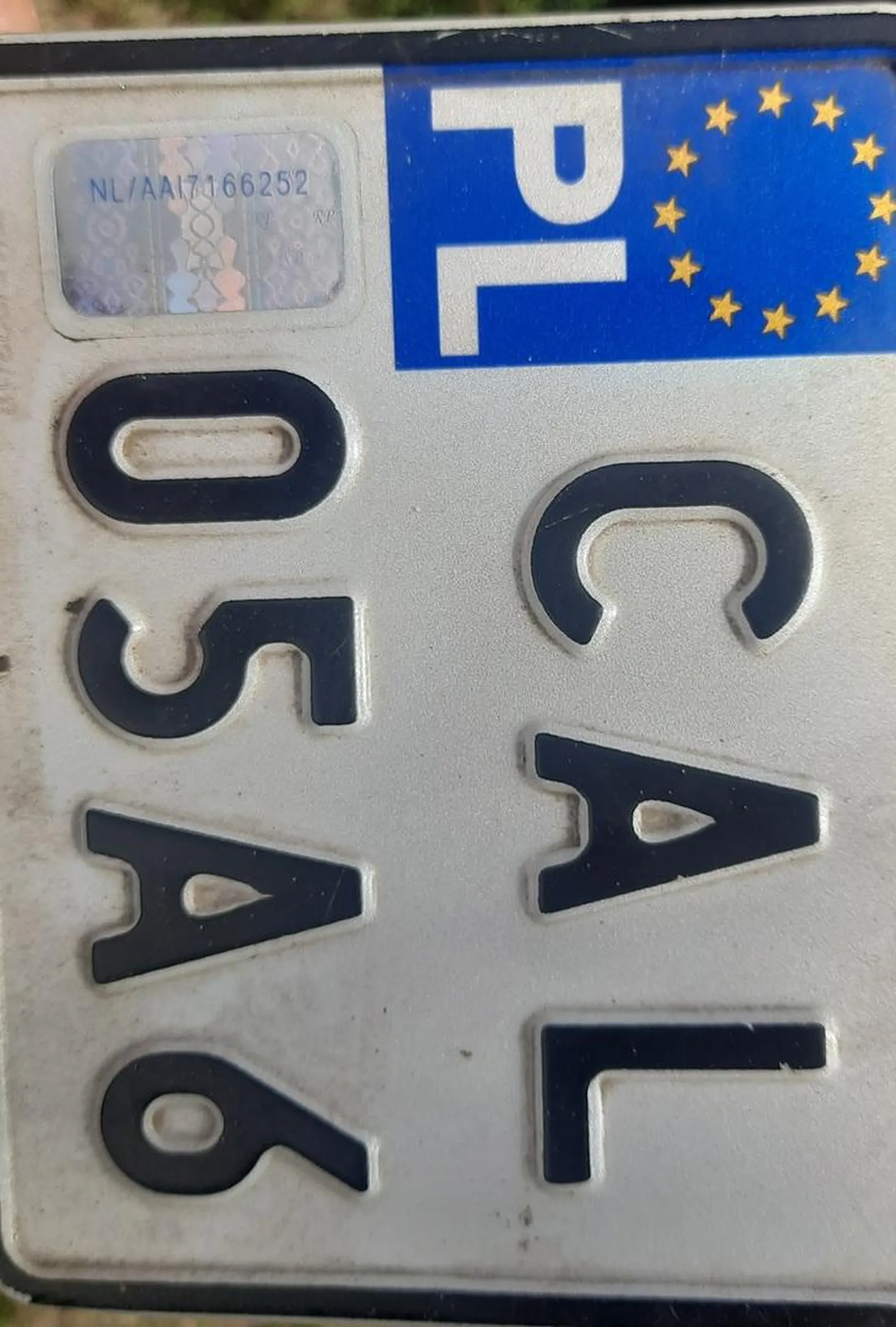 Znalazłem twoją blachę w bysławiu