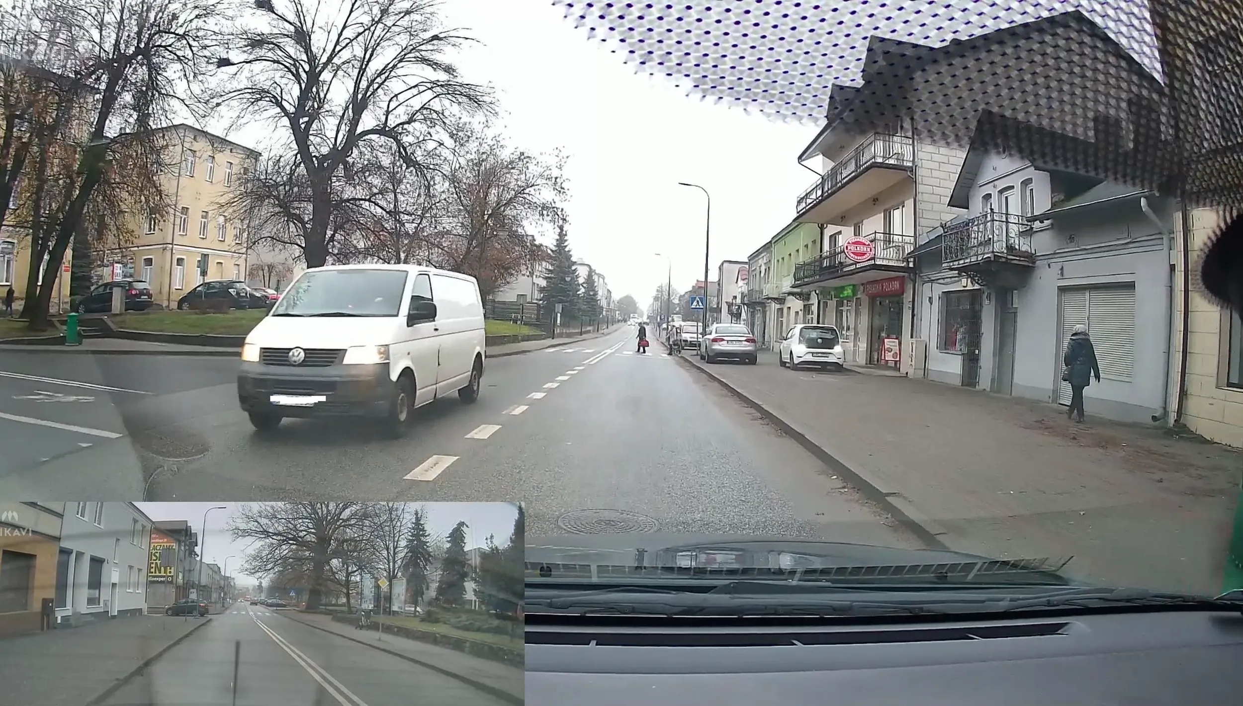 Rajdowczyni na wstecznym przeciskanie potem parkowanie :)