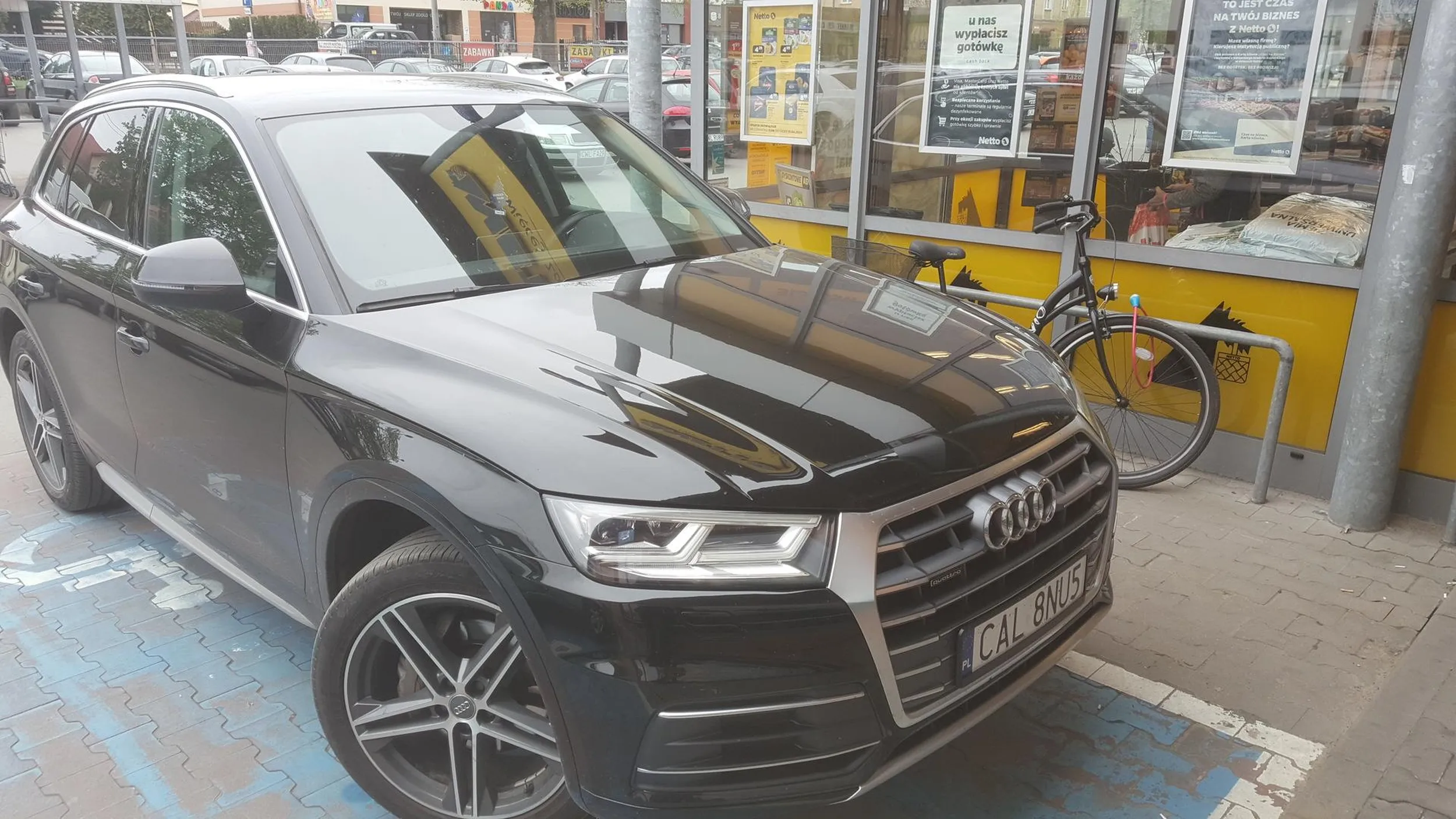 Brak uprawnien do parkowania