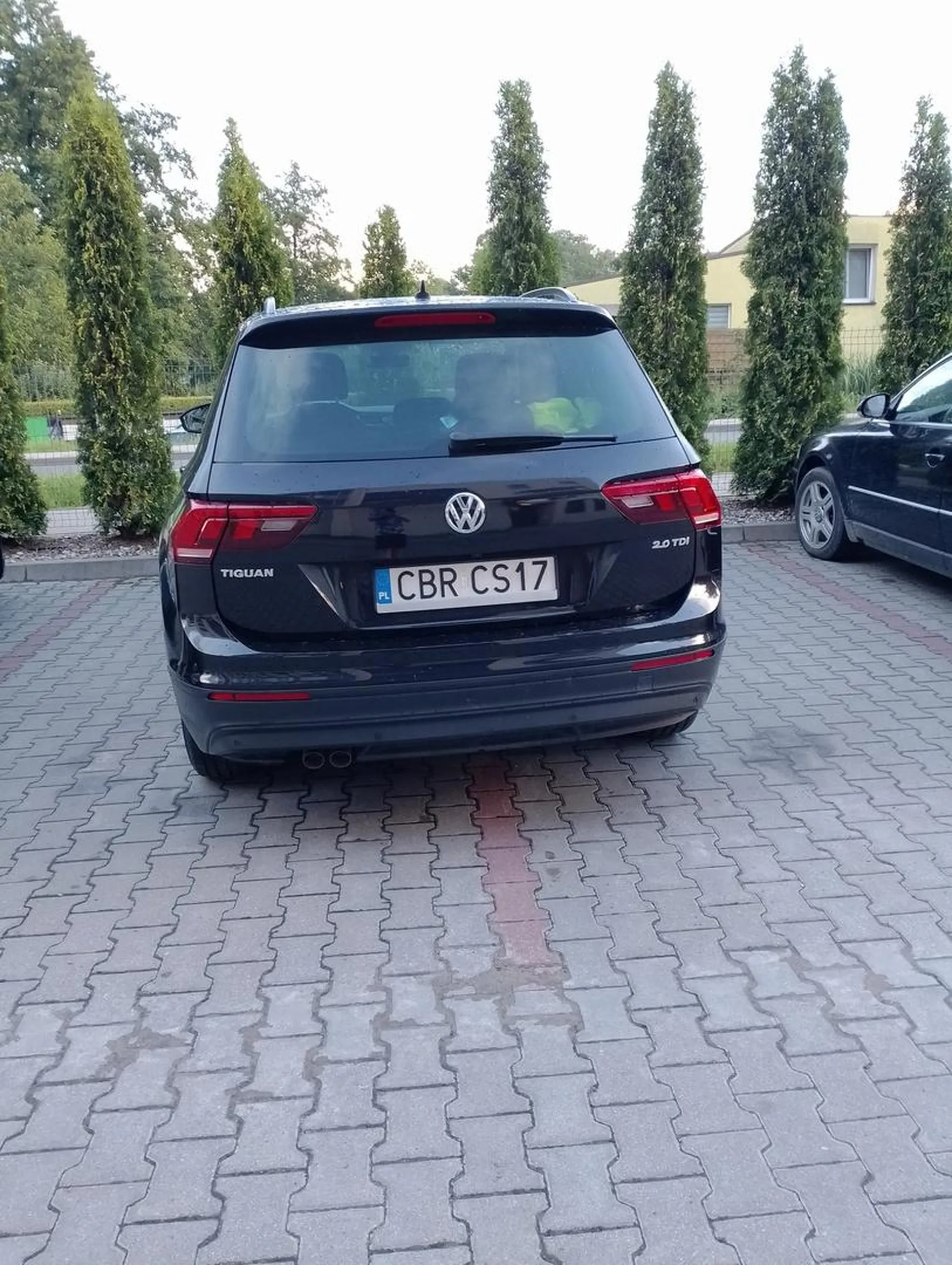 Zaparkował jak pepęk świata