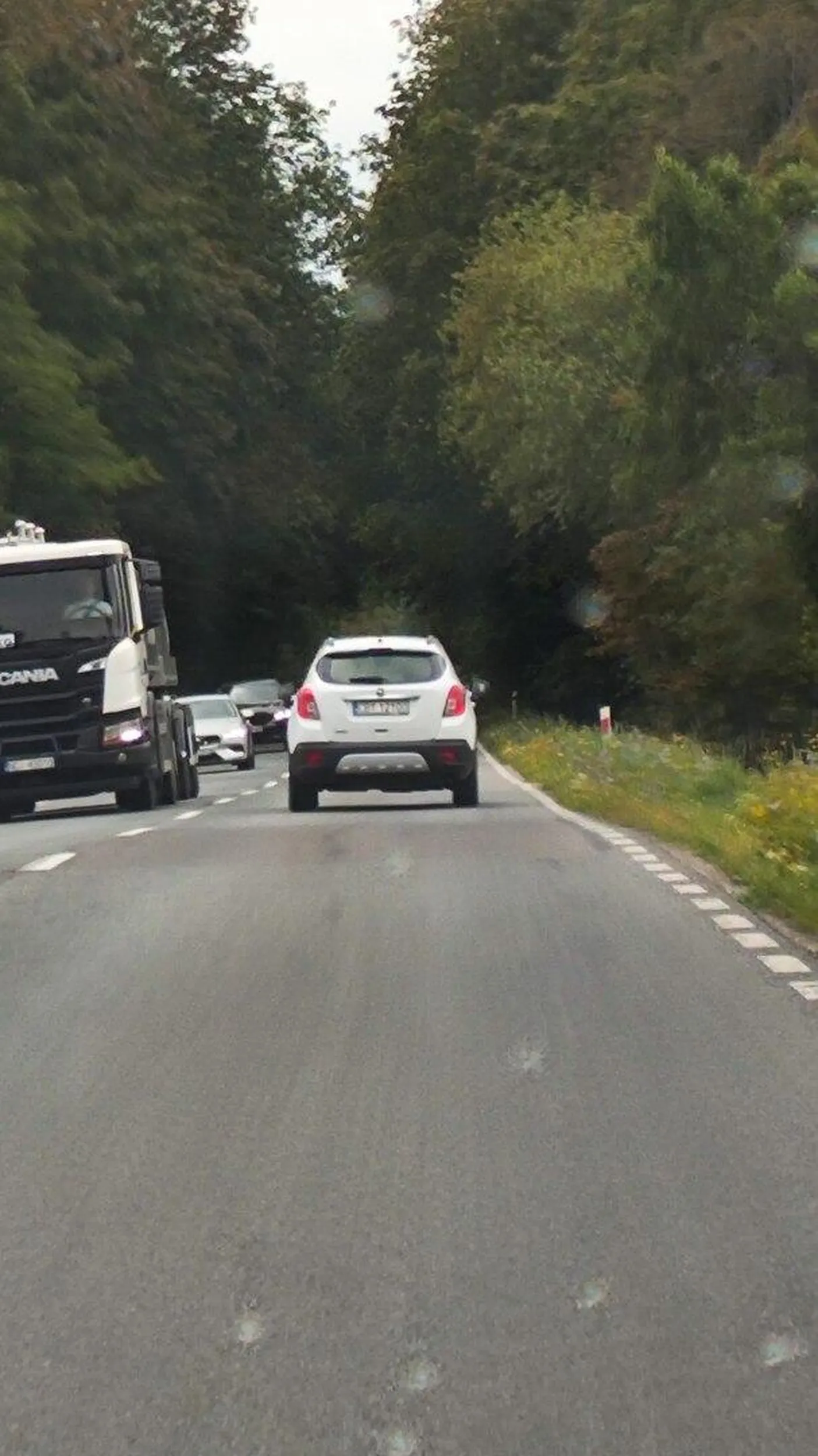 Kierowca nie potrafi jeździć