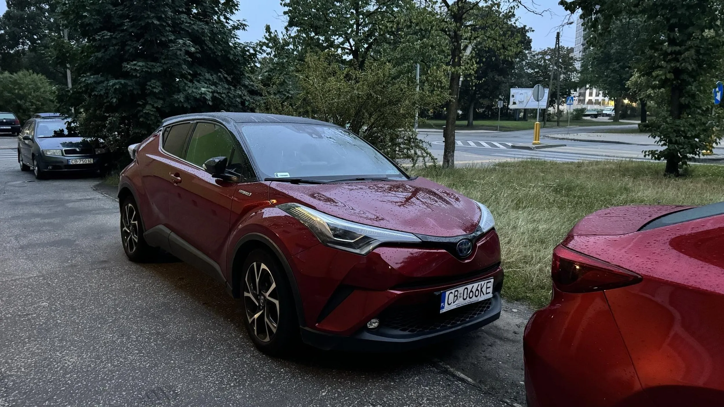 Jazda po i parkowanie na chodniku