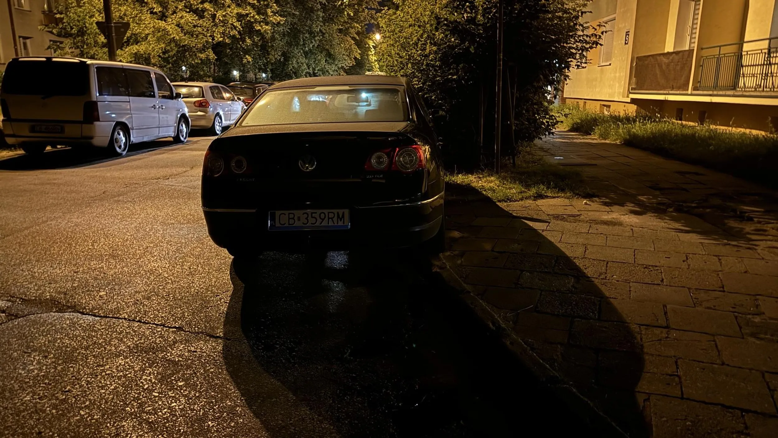 Parkowanie na skrzyżowaniu