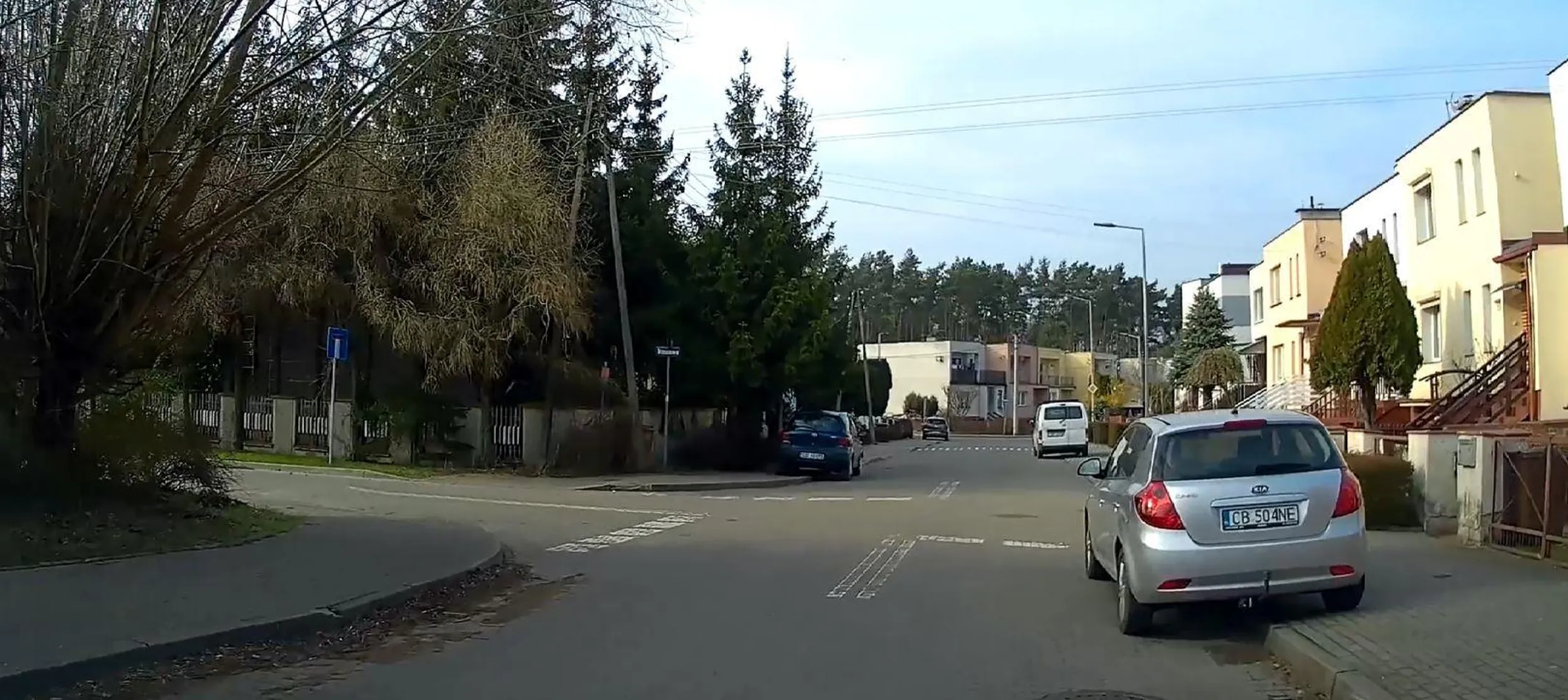 a żeś stanął na skrzyżowaniu co?