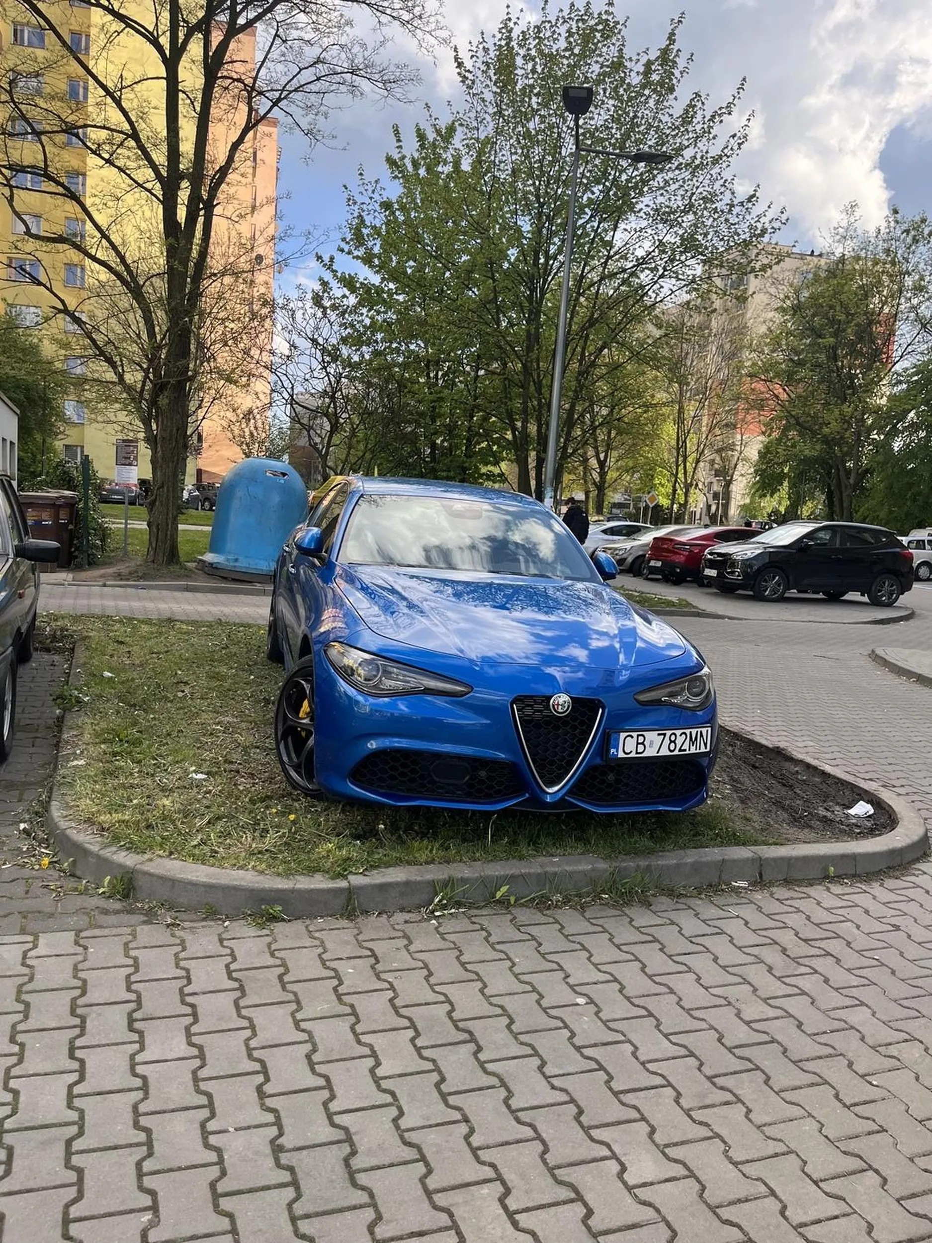 Kolega nie umie parkowac