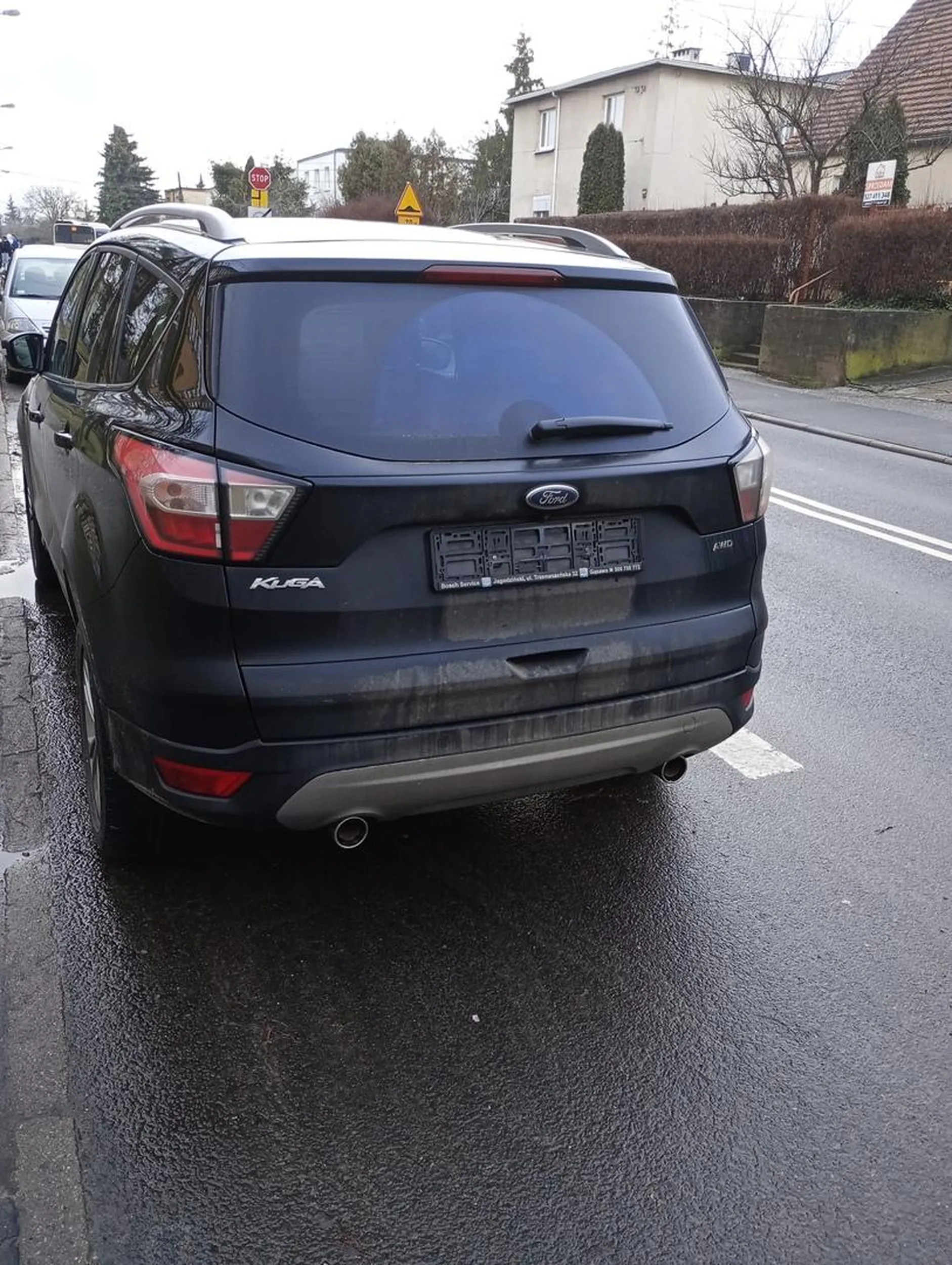 Jazda bez tablic -1500zł