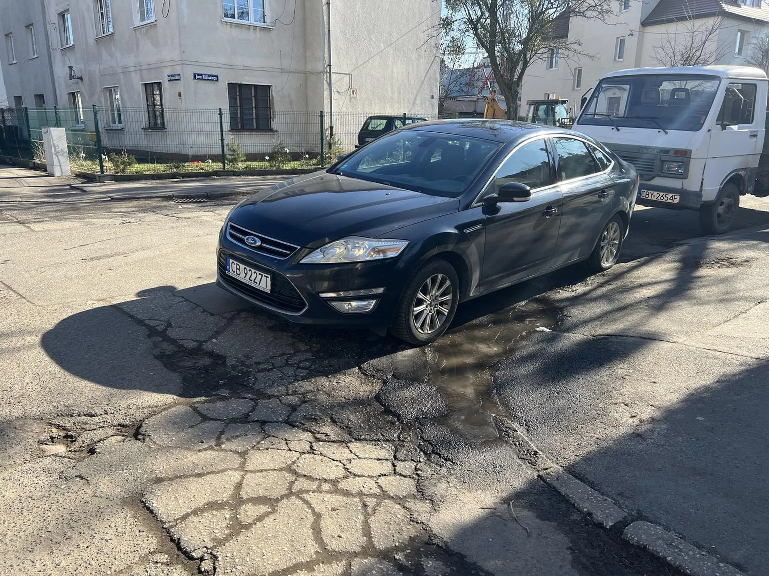 Parkowanie na skrzyżowaniu