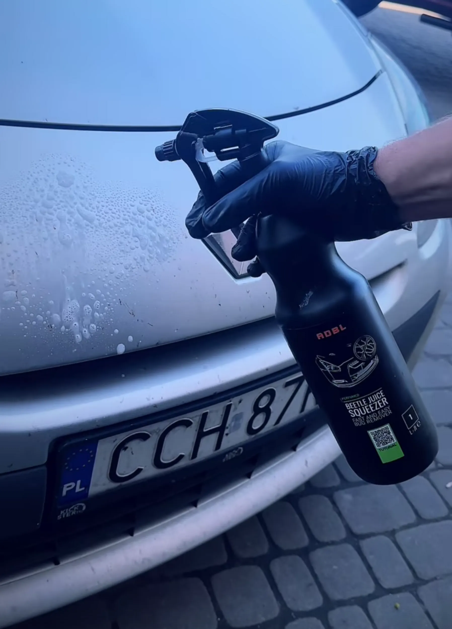 ma brzydkie brudne auto ale dzięki ADBL wszystko jest zrobione