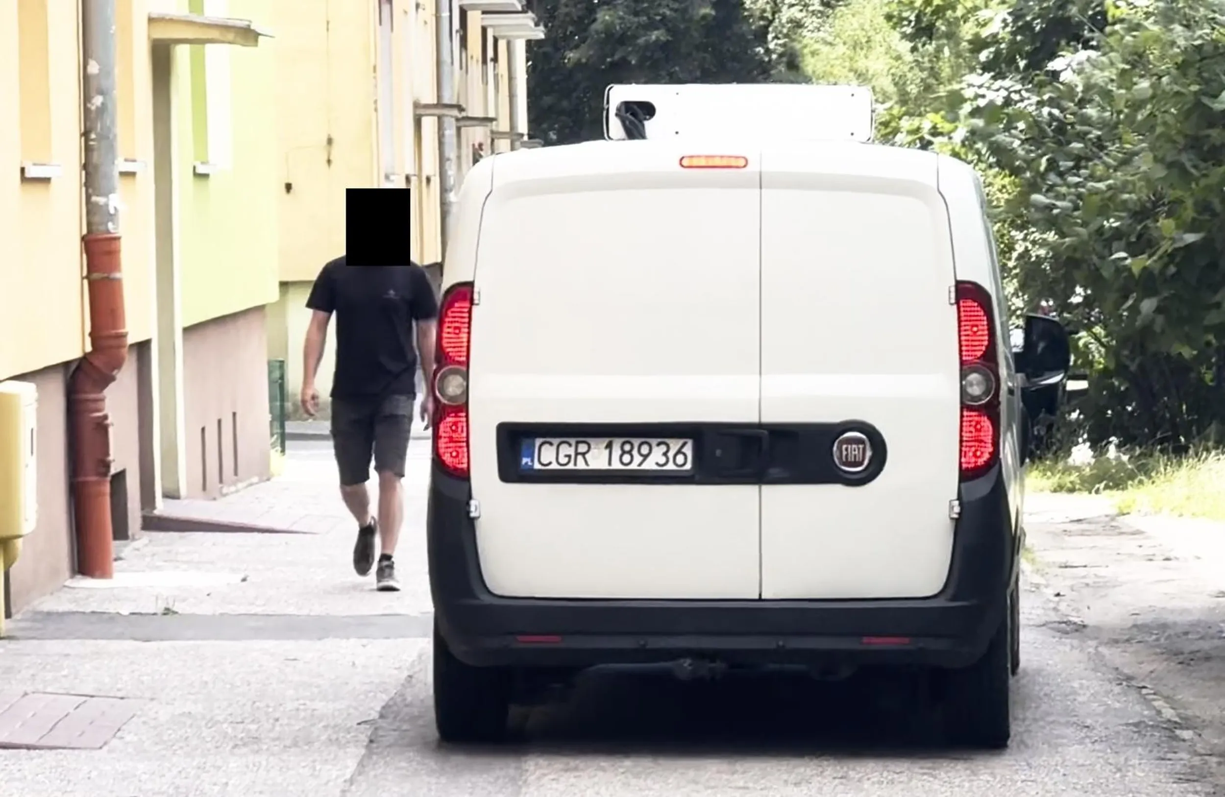 Beztroska jazda po chodniku